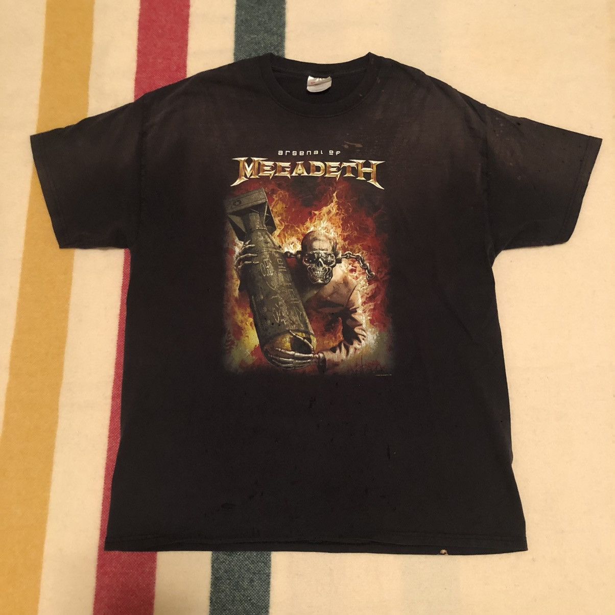 Vintage Faded 2006 Megadeth tee