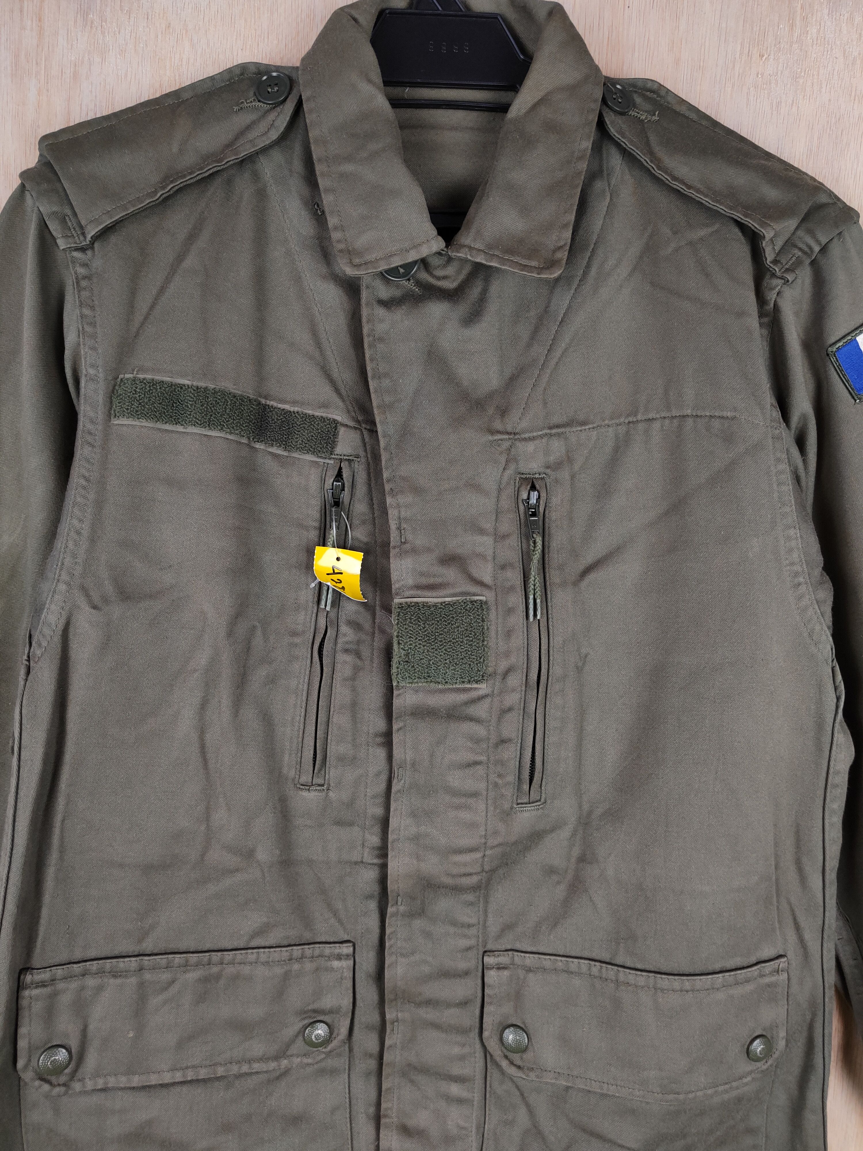Japanese Brand 88' Sovico Villencuve vintage Dark Army Green Jacket #4284 Size US S / EU 44-46 / 1 - 2 Thumbnail