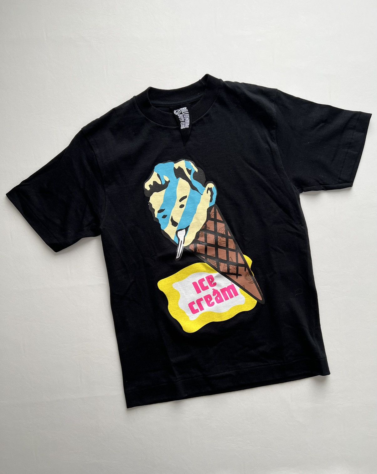 image of Billionaire Boys Club Season 1 Ice Cream Coneman 2 Tee in Black, Men's (Size XS)