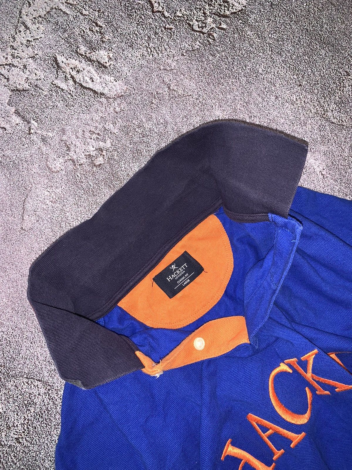 Hackett × Vintage Hackett vintage big logo rugby polo long sleeve sweatshirt Size US L / EU 52-54 / 3 - 7 Thumbnail