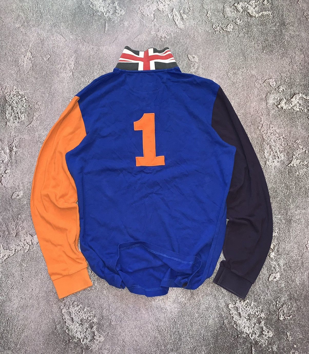 Hackett × Vintage Hackett vintage big logo rugby polo long sleeve sweatshirt Size US L / EU 52-54 / 3 - 9 Thumbnail