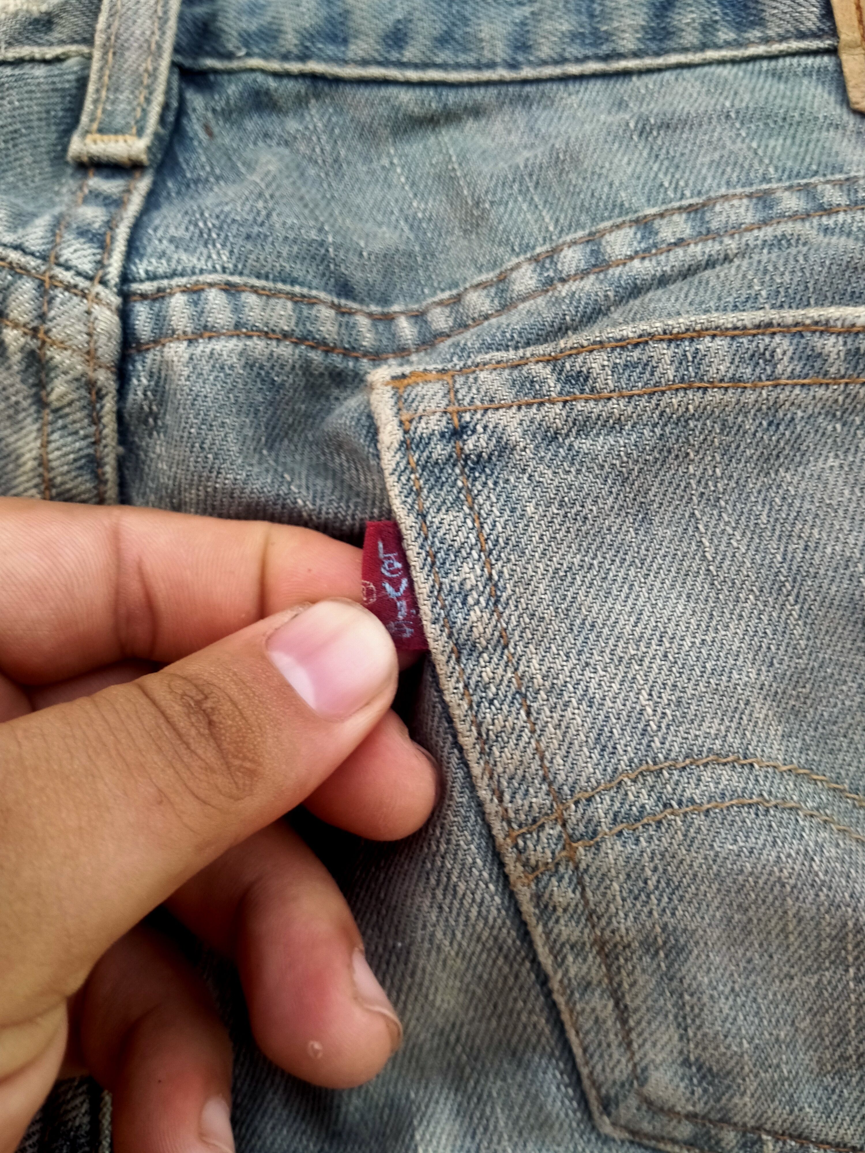 Levi's DISTRESSED LEVIS BUTTON B08 DENIM PANTS SIZE 30 Size US 30 / EU 46 - 8 Thumbnail