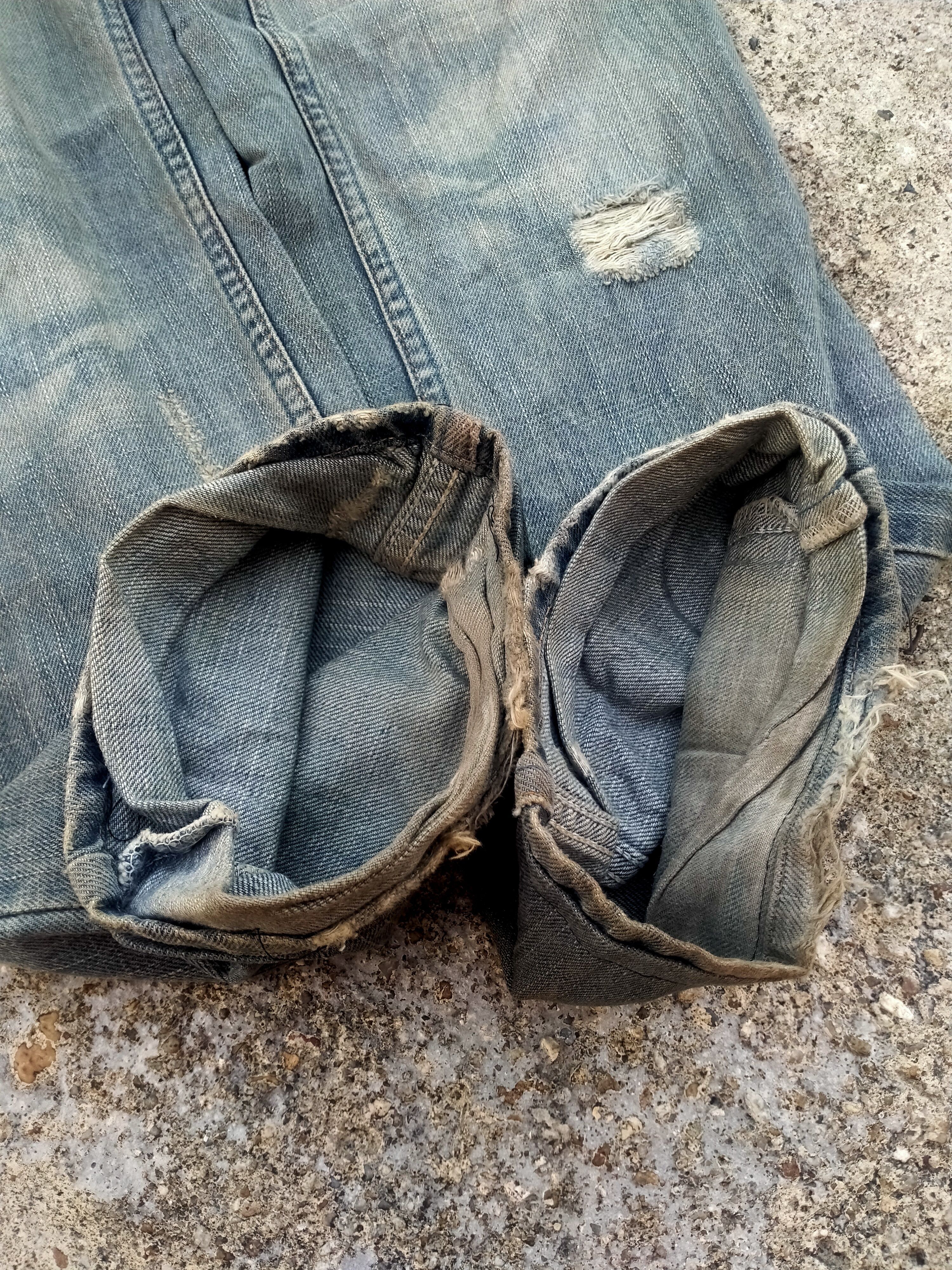 Levi's DISTRESSED LEVIS BUTTON B08 DENIM PANTS SIZE 30 Size US 30 / EU 46 - 6 Thumbnail