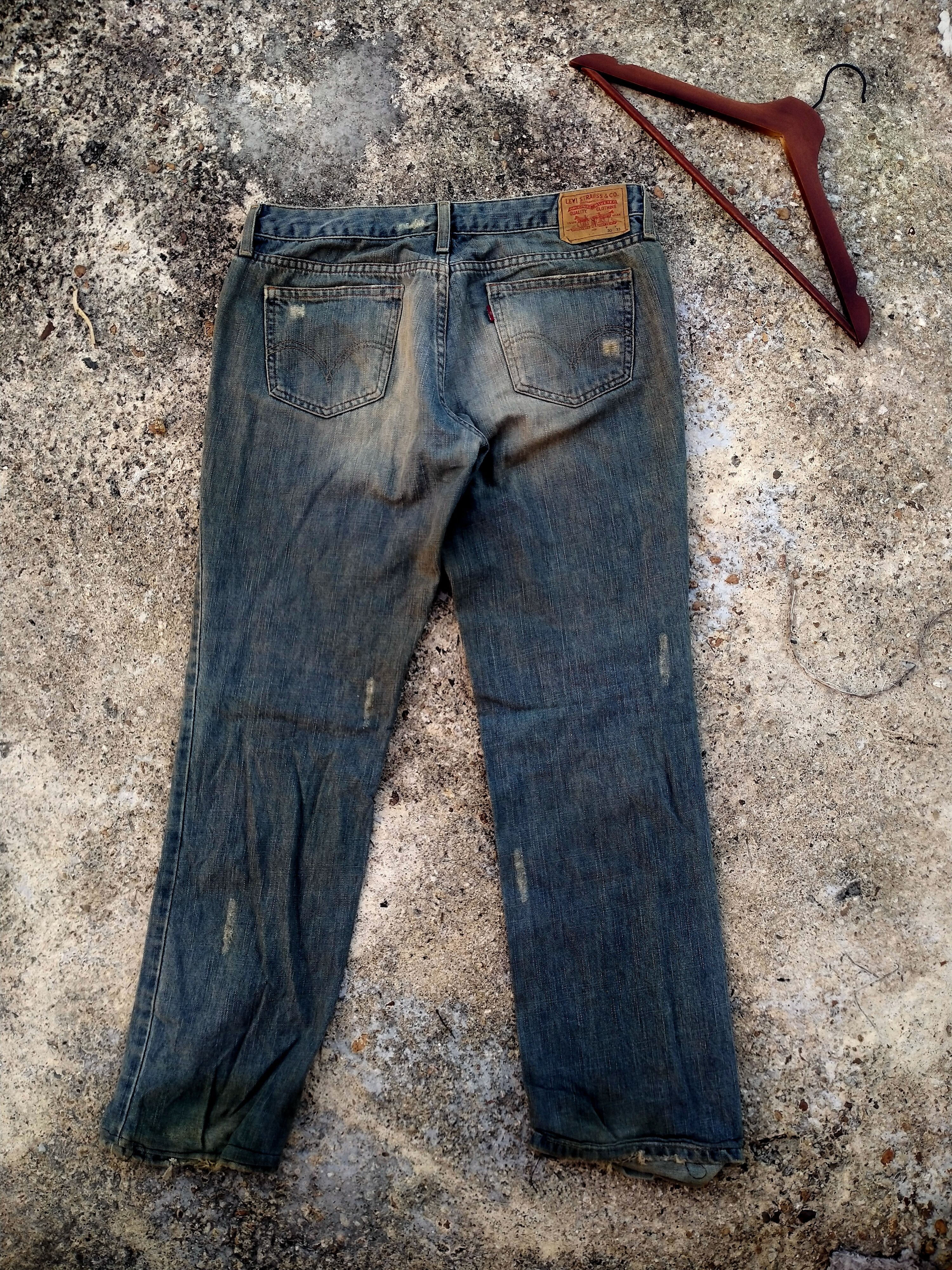 Levi's DISTRESSED LEVIS BUTTON B08 DENIM PANTS SIZE 30 Size US 30 / EU 46 - 11 Thumbnail