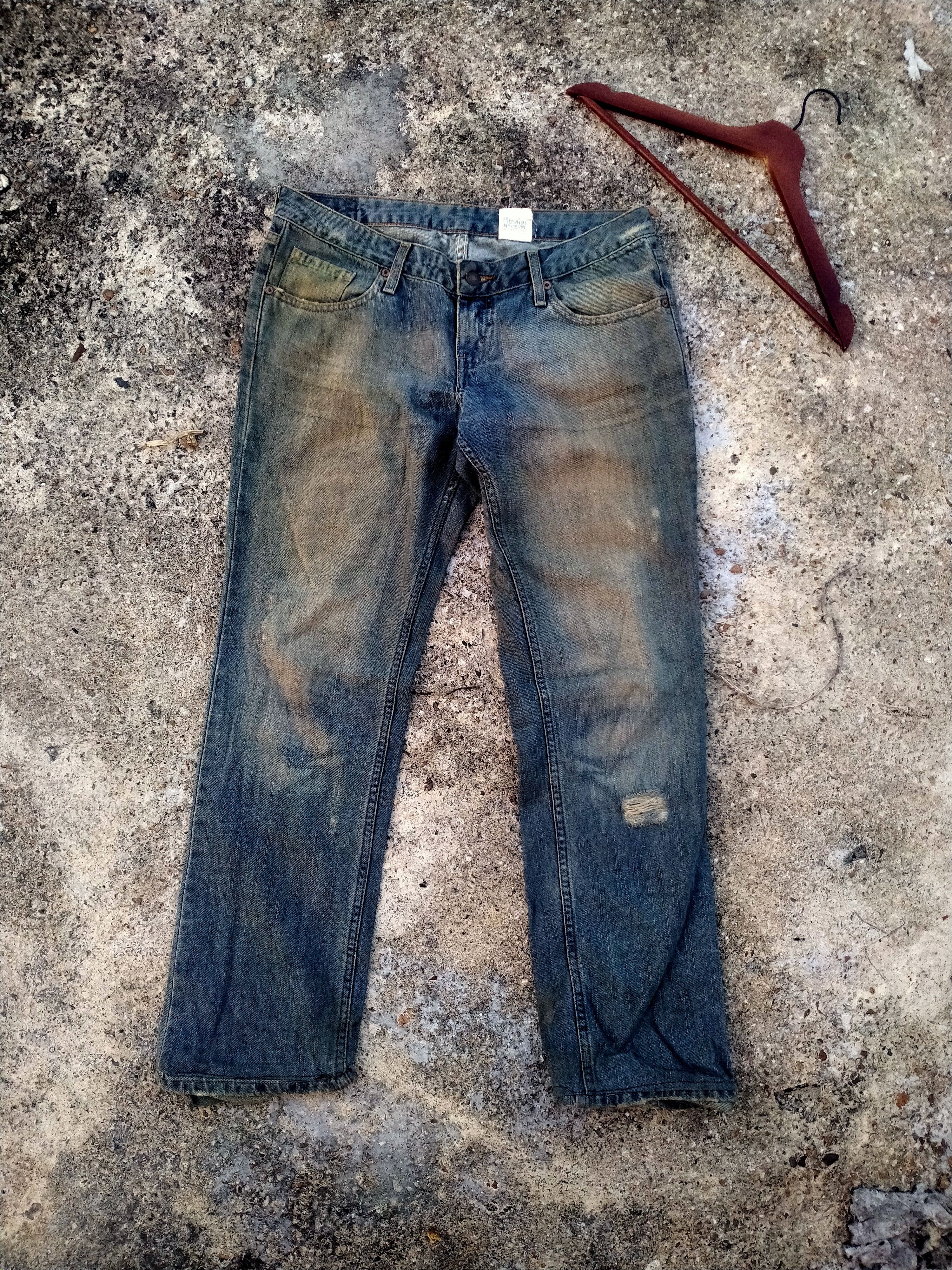 Levi's DISTRESSED LEVIS BUTTON B08 DENIM PANTS SIZE 30 Size US 30 / EU 46 - 2 Thumbnail
