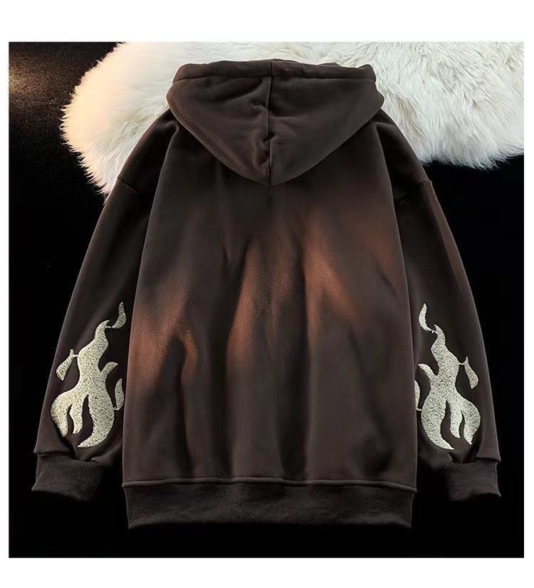 Japanese Brand Embroidered Cardigan Hoodies Size US XL / EU 56 / 4 - 5 Thumbnail