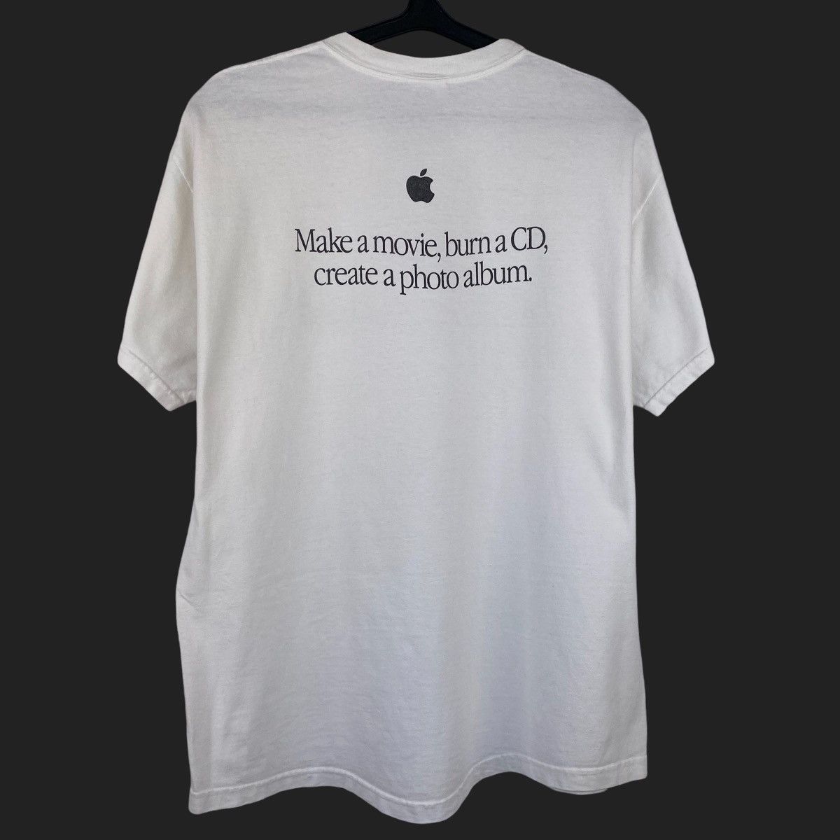 Apple × Mackintosh × Vintage Vintage Apple Corp Learn to Speak Digital t shirt 1990s Size US L / EU 52-54 / 3 - 4 Thumbnail