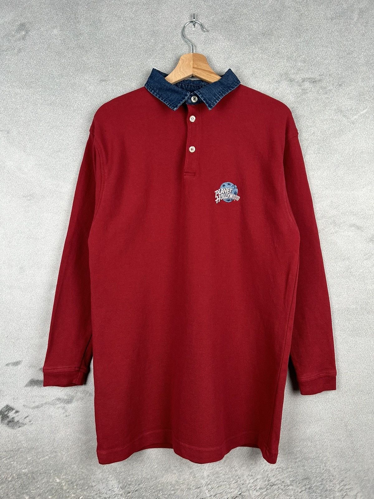 Planet Hollywood Vintage Planet Hollywood Made in USA 90s Size US M / EU 48-50 / 2 - 1 Thumbnail