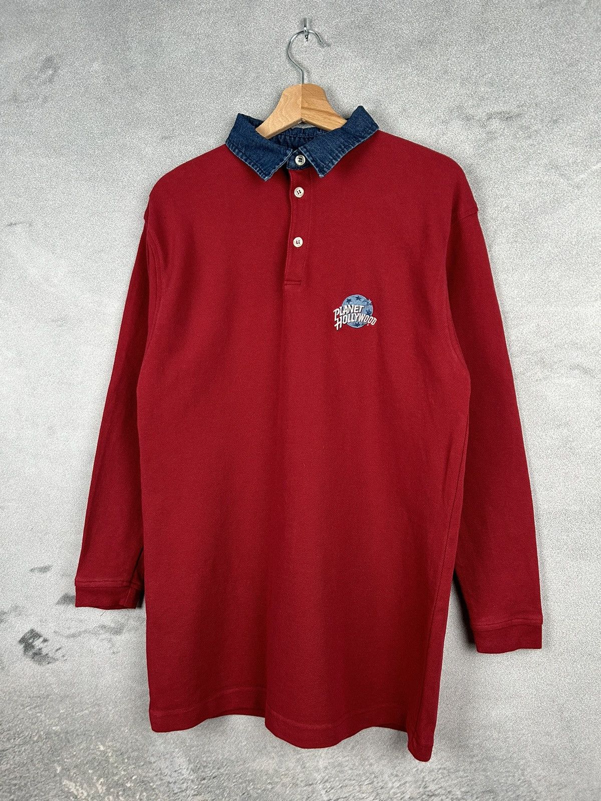 Planet Hollywood Vintage Planet Hollywood Made in USA 90s Size US M / EU 48-50 / 2 - 2 Thumbnail