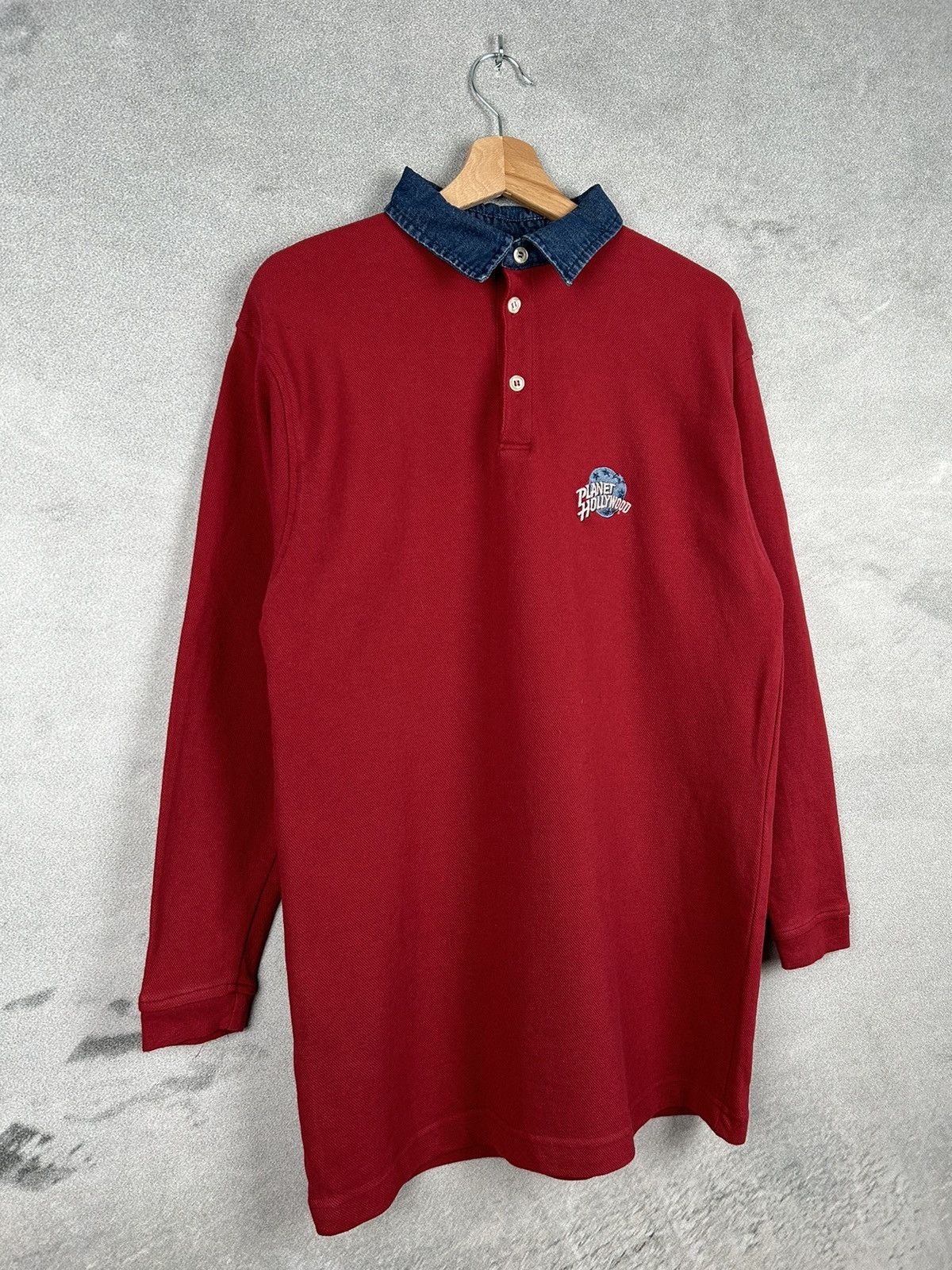 Planet Hollywood Vintage Planet Hollywood Made in USA 90s Size US M / EU 48-50 / 2 - 4 Thumbnail