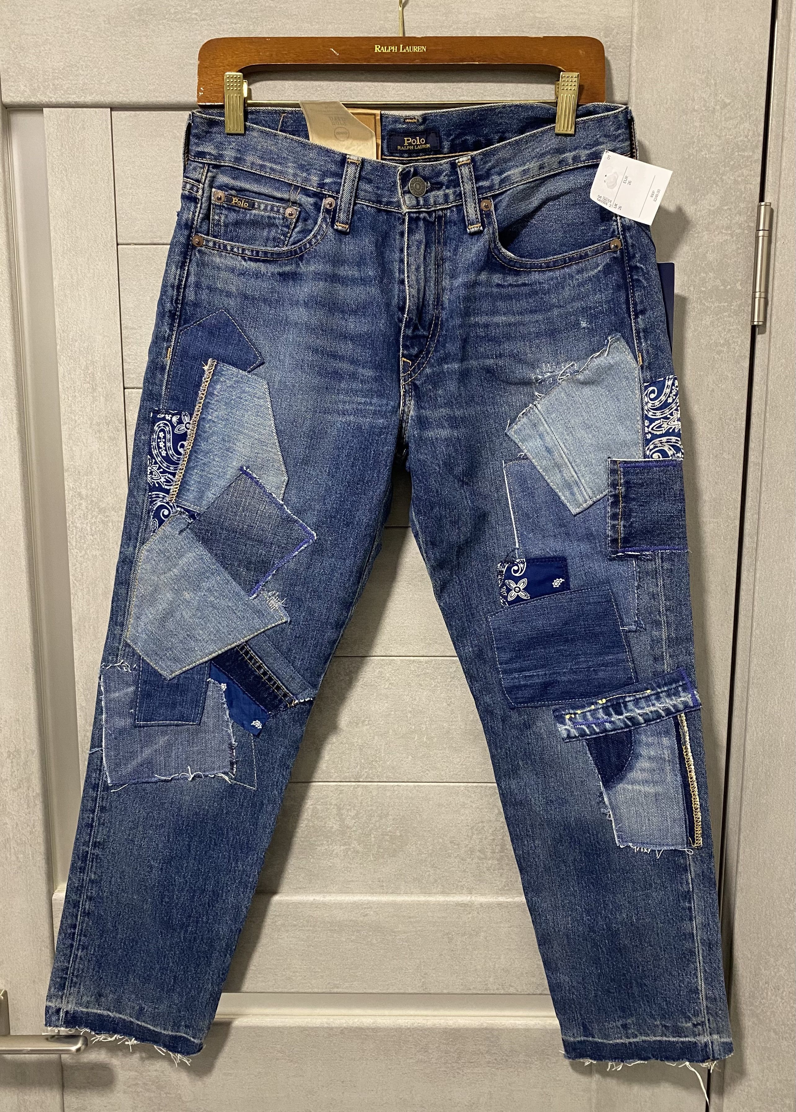 Ralph Lauren patchwork jeans