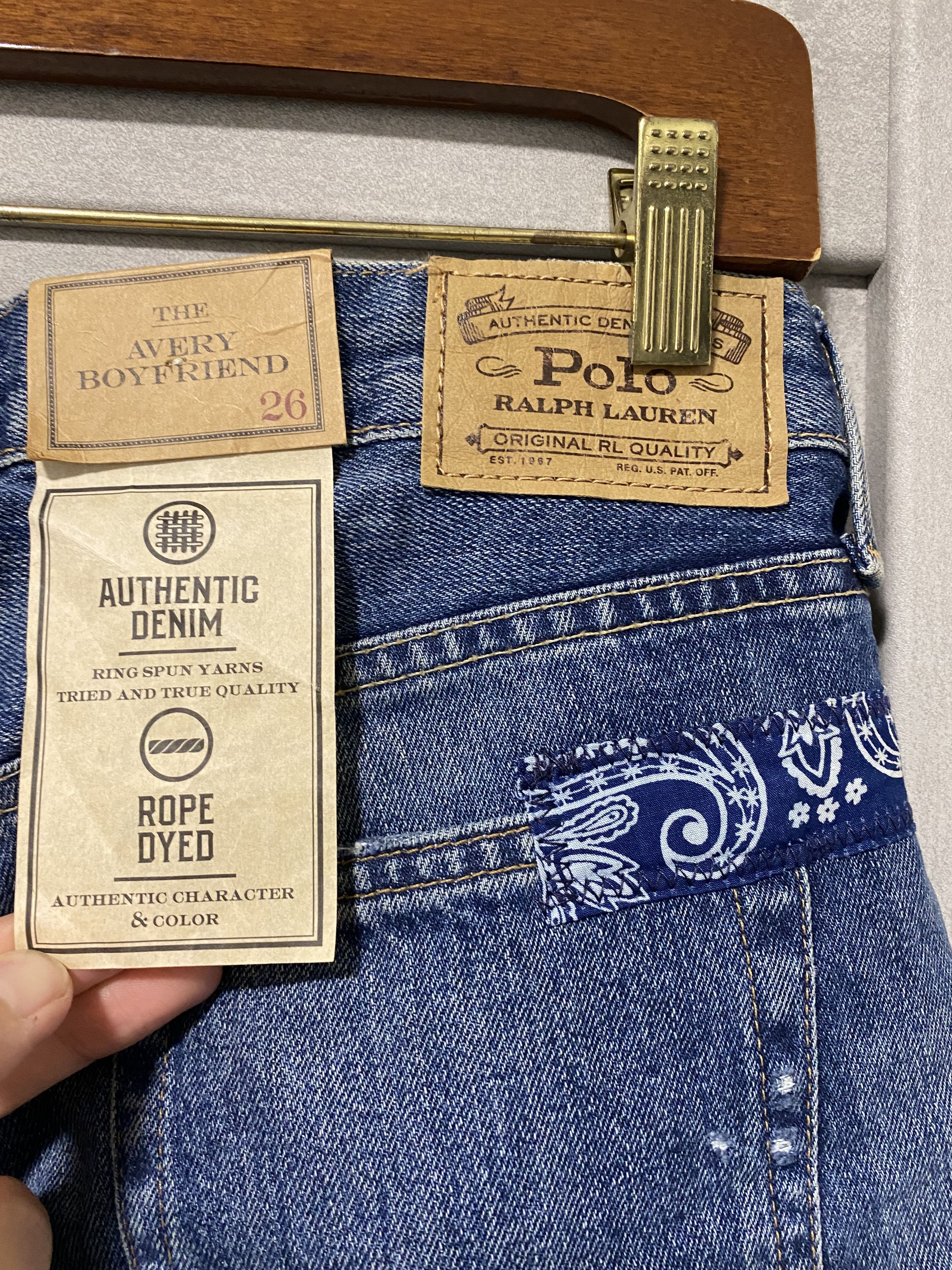 Polo Ralph Lauren Ralph Lauren patchwork jeans Size 26" / US 2 / IT 38 - 3 Thumbnail