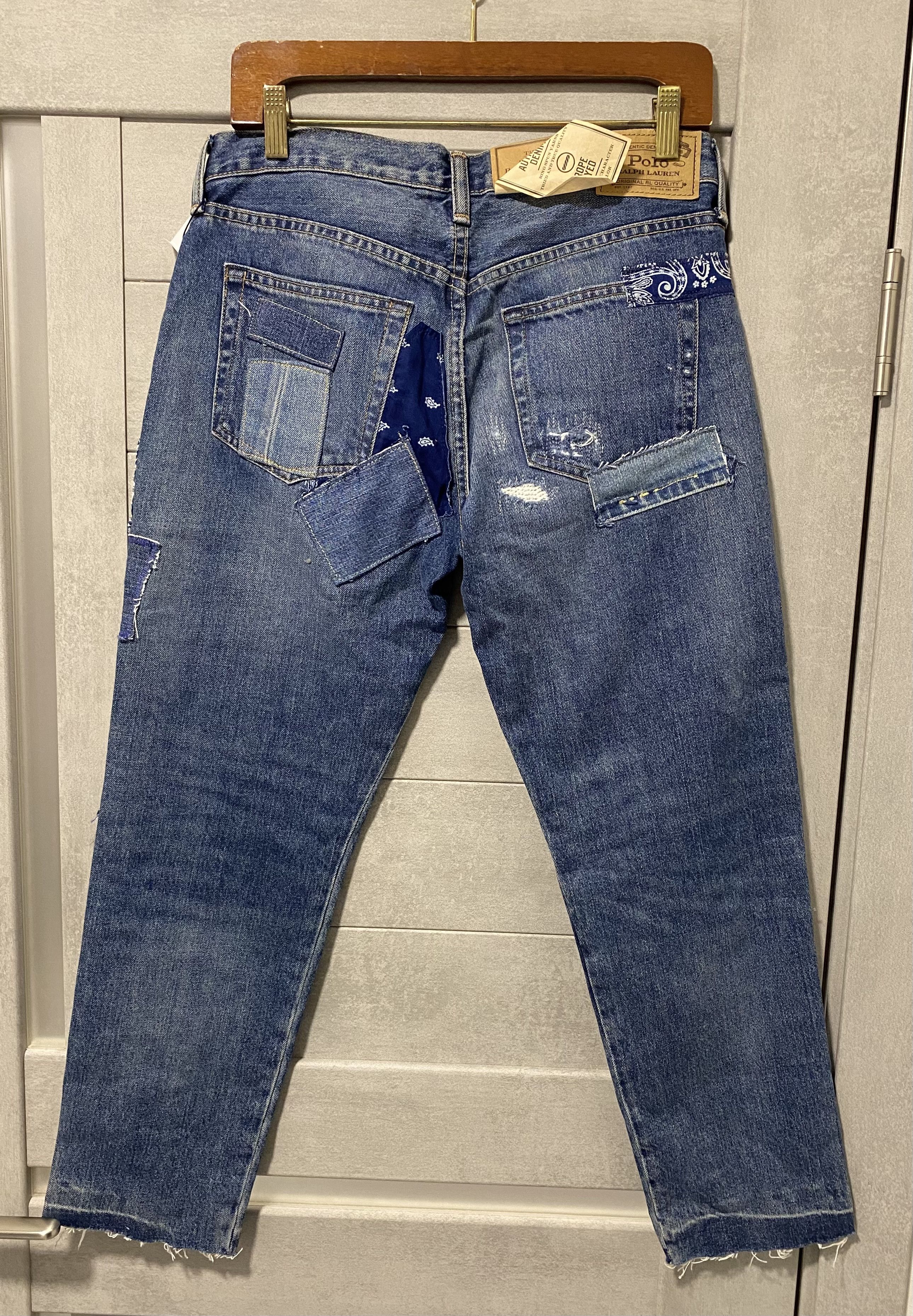 Polo Ralph Lauren Ralph Lauren patchwork jeans Size 26" / US 2 / IT 38 - 4 Thumbnail