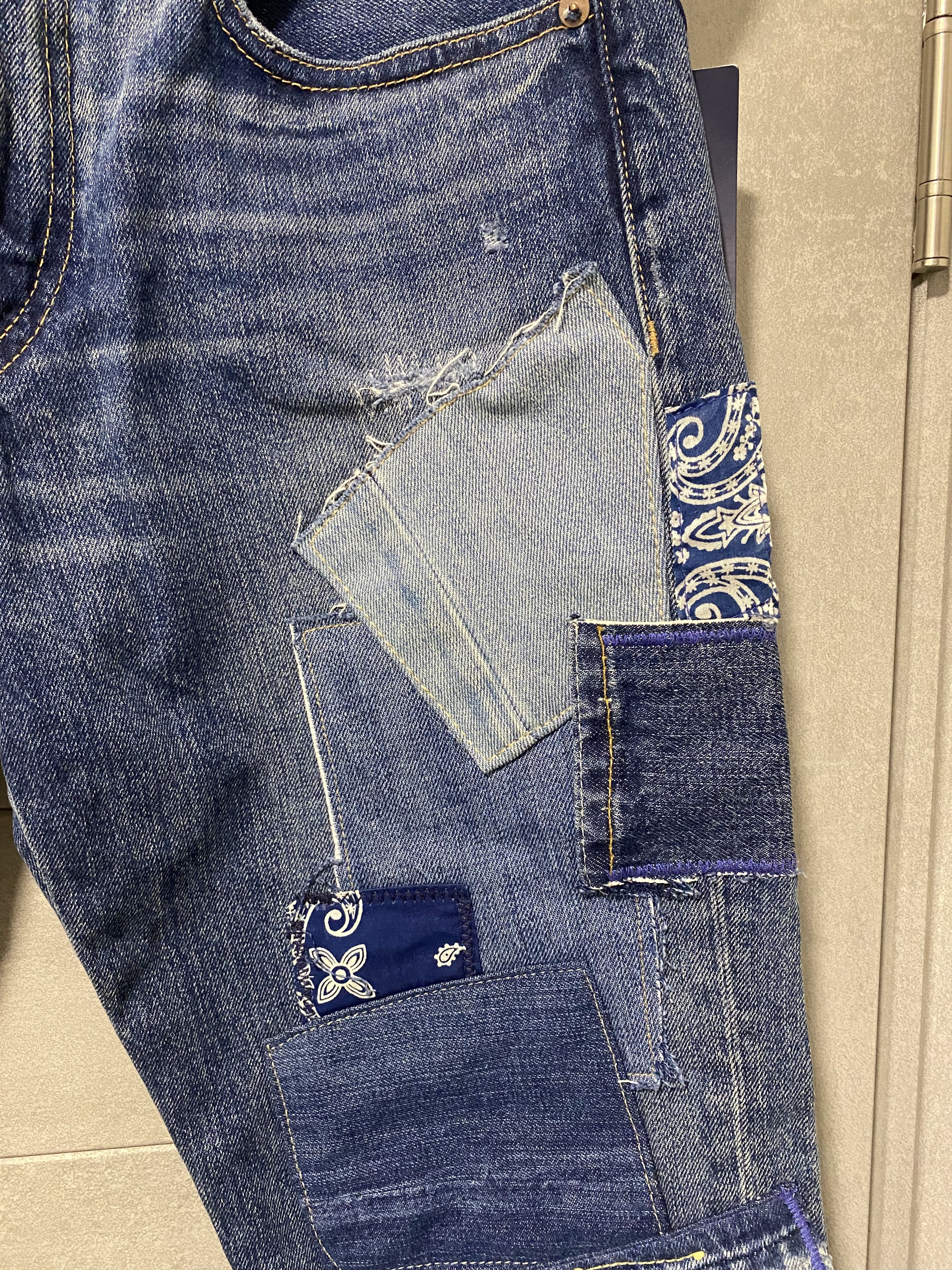 Polo Ralph Lauren Ralph Lauren patchwork jeans Size 26" / US 2 / IT 38 - 7 Thumbnail