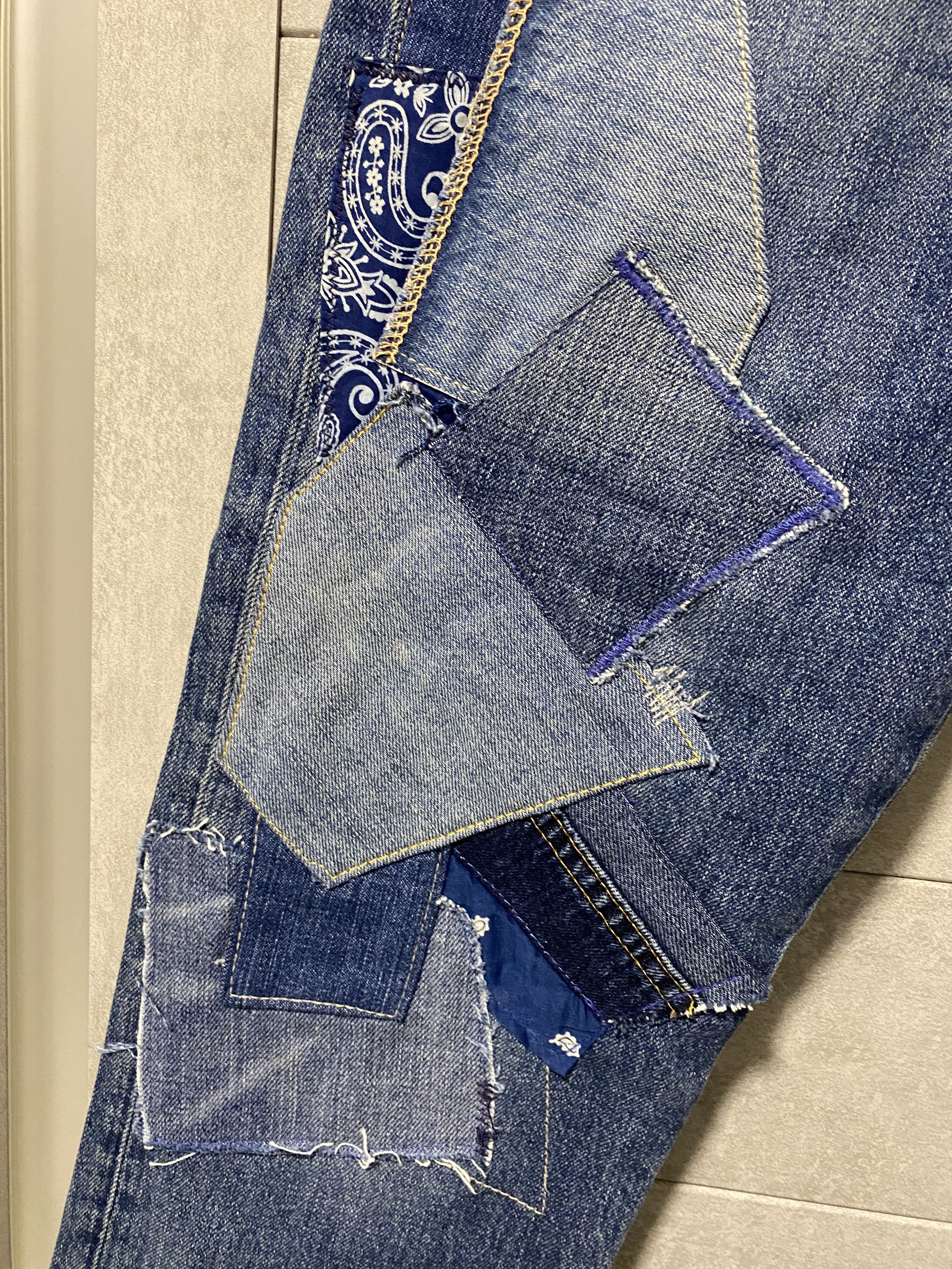 Polo Ralph Lauren Ralph Lauren patchwork jeans Size 26" / US 2 / IT 38 - 5 Thumbnail