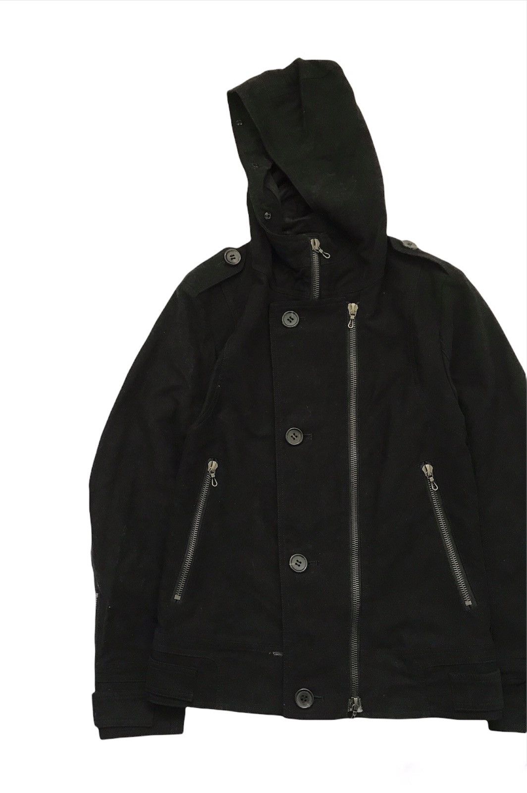 Japanese Brand × Shellac Shellac Jacket Hoodie Style Zip Up Size US S / EU 44-46 / 1 - 4 Thumbnail