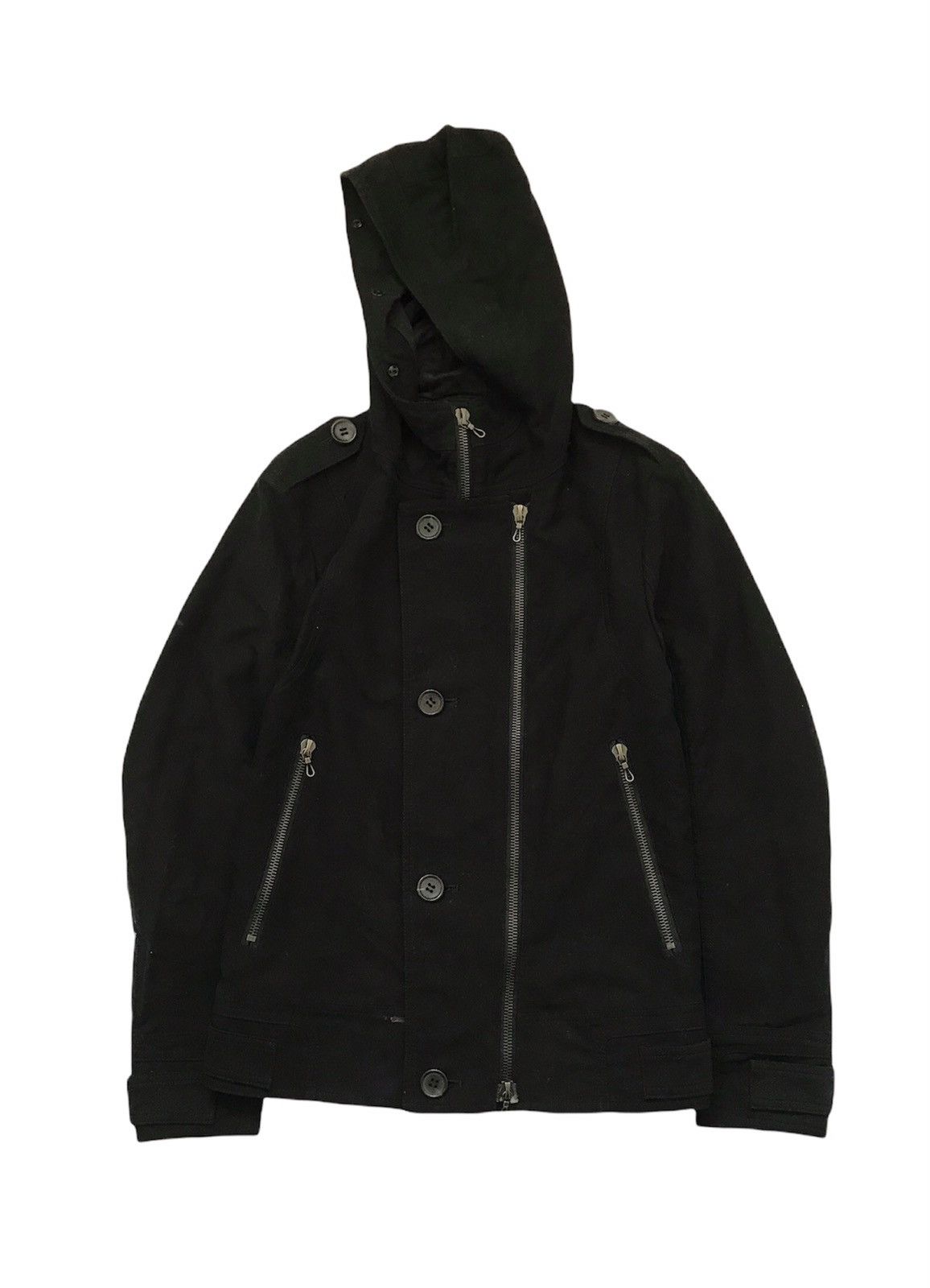 Japanese Brand × Shellac Shellac Jacket Hoodie Style Zip Up Size US S / EU 44-46 / 1 - 1 Thumbnail