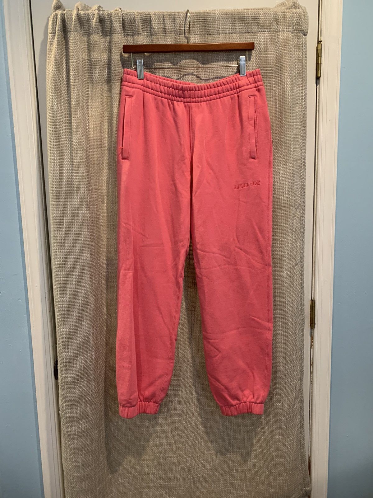 Adidas × Pharrell Pharell x Adidas Human Race Pink Sweatpants Size US 32 / EU 48 - 1 Thumbnail