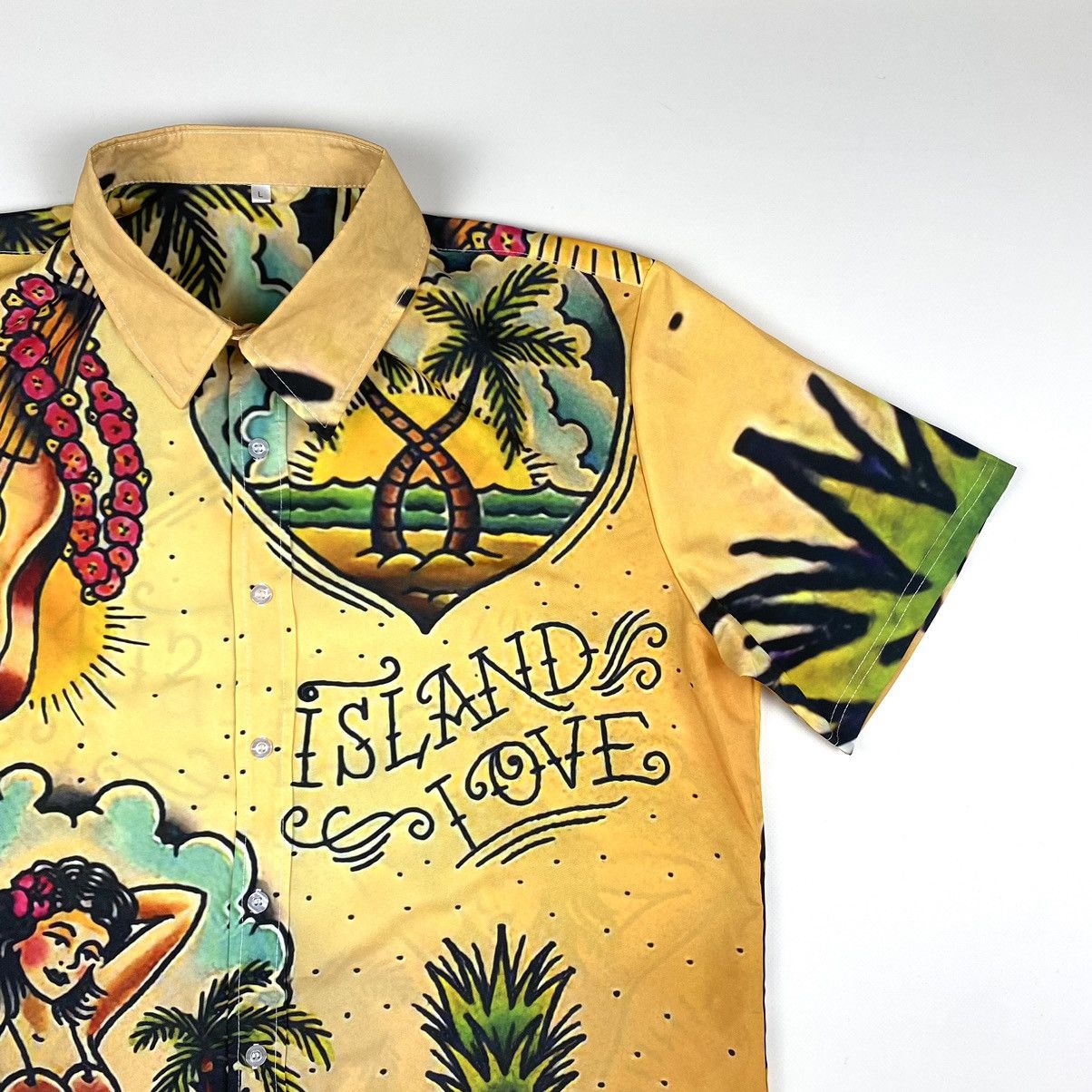 Other 90’s Vintage Sexy Pin Up Nude Girl Shirt Hook ups Y2K Size US L / EU 52-54 / 3 - 3 Thumbnail