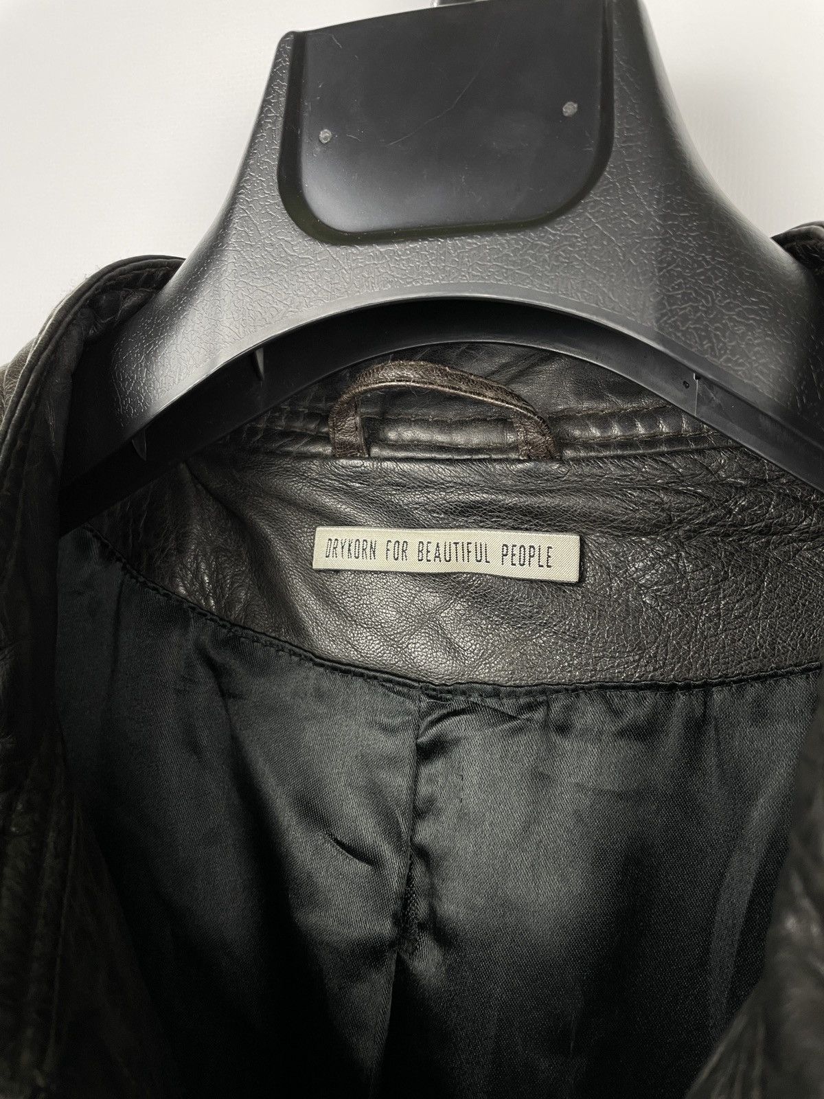 DRYKORN Drykorn For Beautiful People Leather Biker Jacket Size US L / EU 52-54 / 3 - 13 Thumbnail