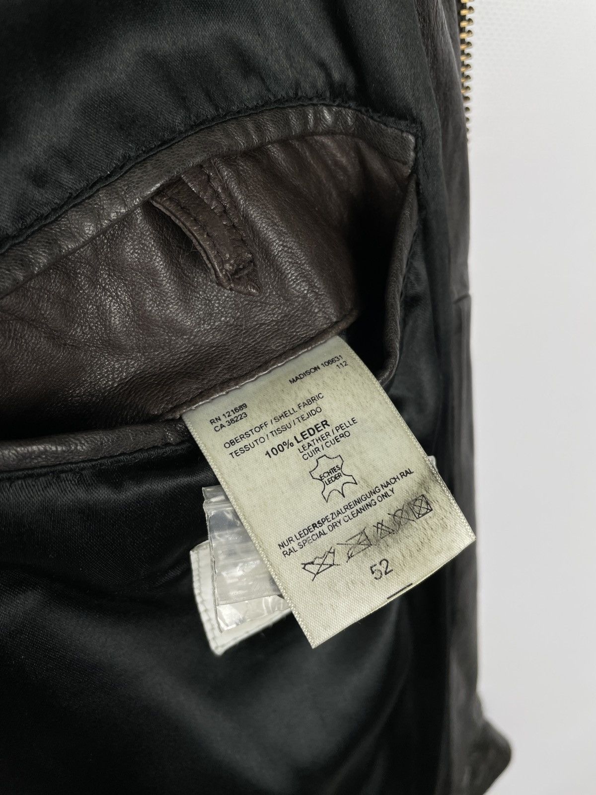 DRYKORN Drykorn For Beautiful People Leather Biker Jacket Size US L / EU 52-54 / 3 - 15 Thumbnail