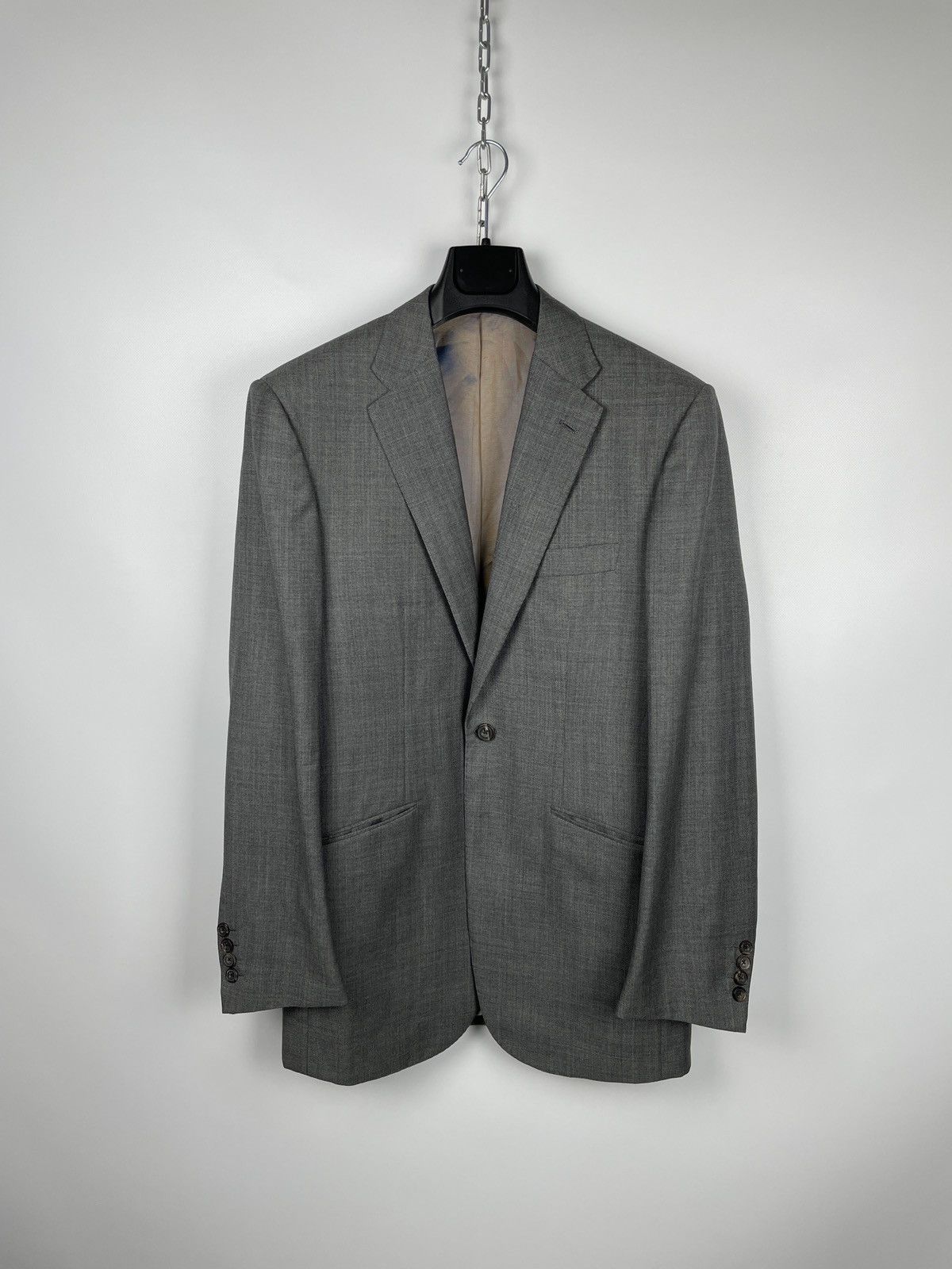 Richard James × Savile Row Richard James One Button Wool Suit Size 40R - 7 Thumbnail