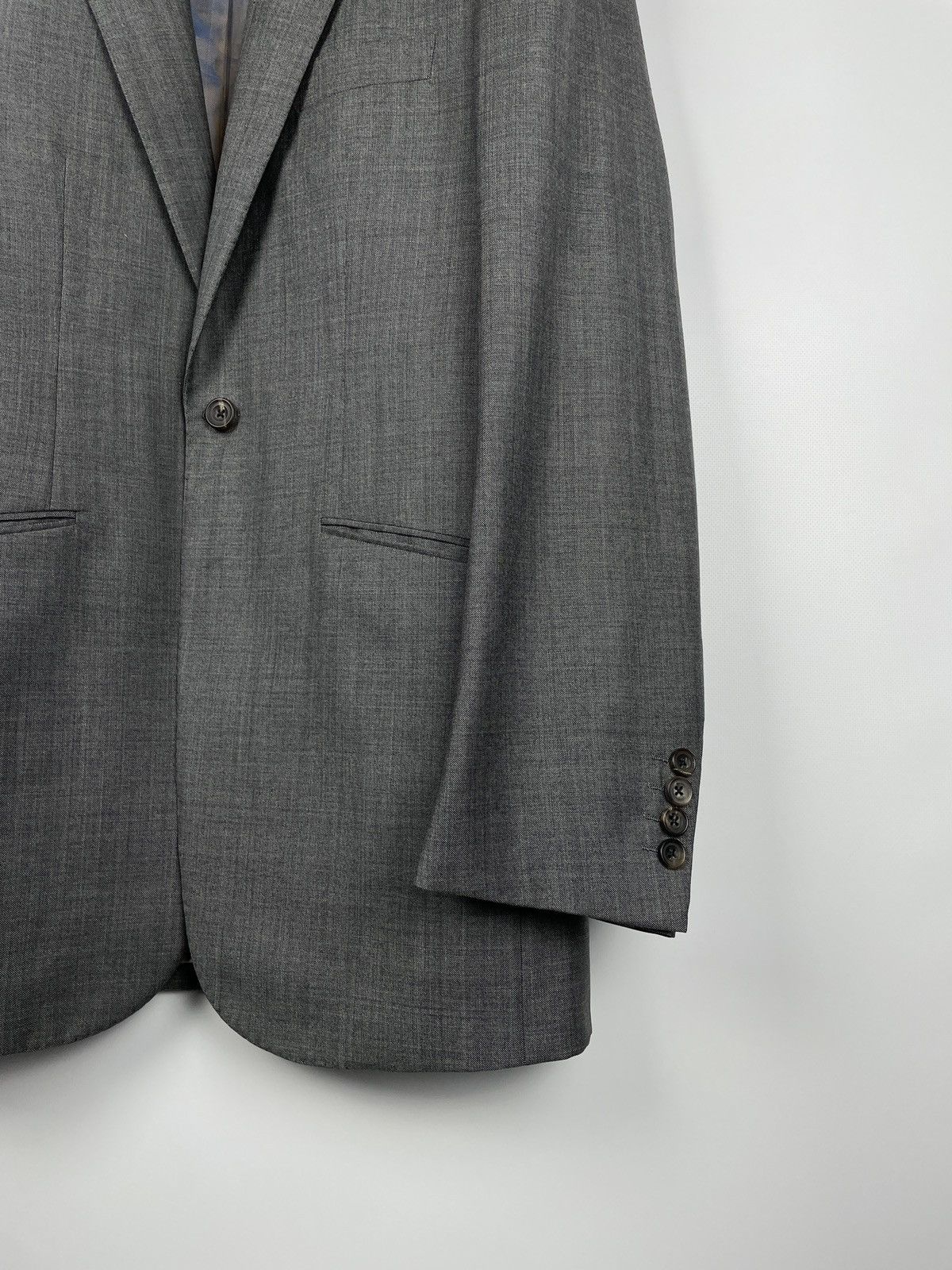 Richard James × Savile Row Richard James One Button Wool Suit Size 40R - 10 Thumbnail