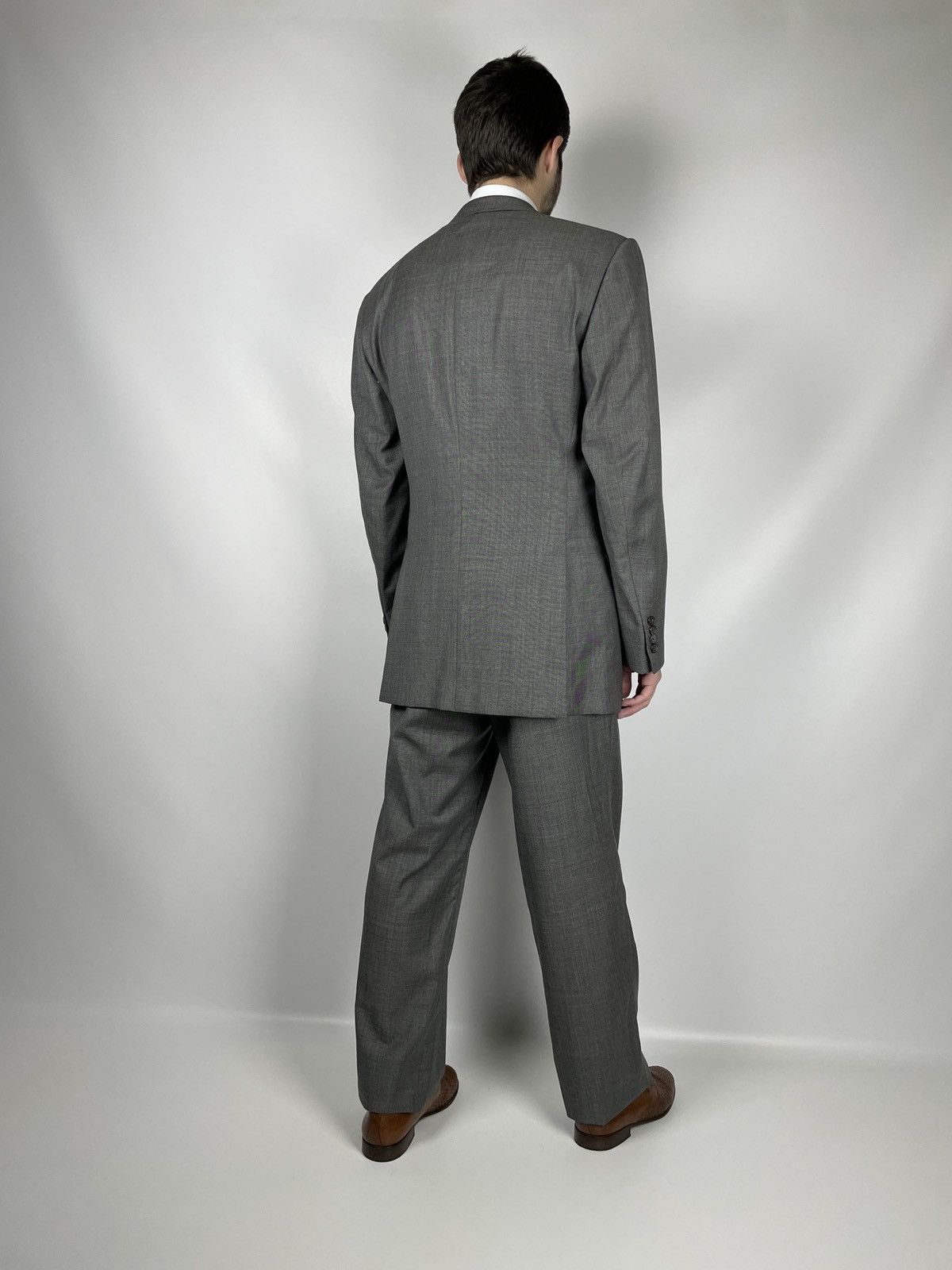 Richard James × Savile Row Richard James One Button Wool Suit Size 40R - 4 Thumbnail