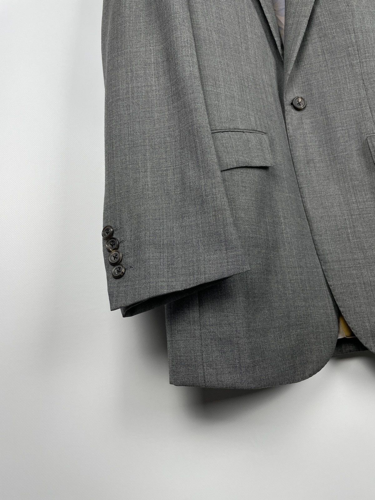Richard James × Savile Row Richard James One Button Wool Suit Size 40R - 9 Thumbnail