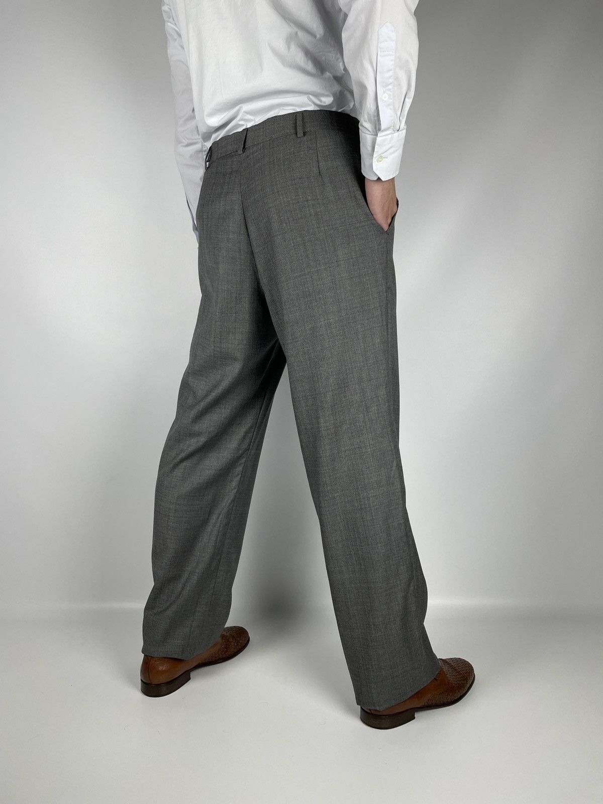 Richard James × Savile Row Richard James One Button Wool Suit Size 40R - 6 Thumbnail