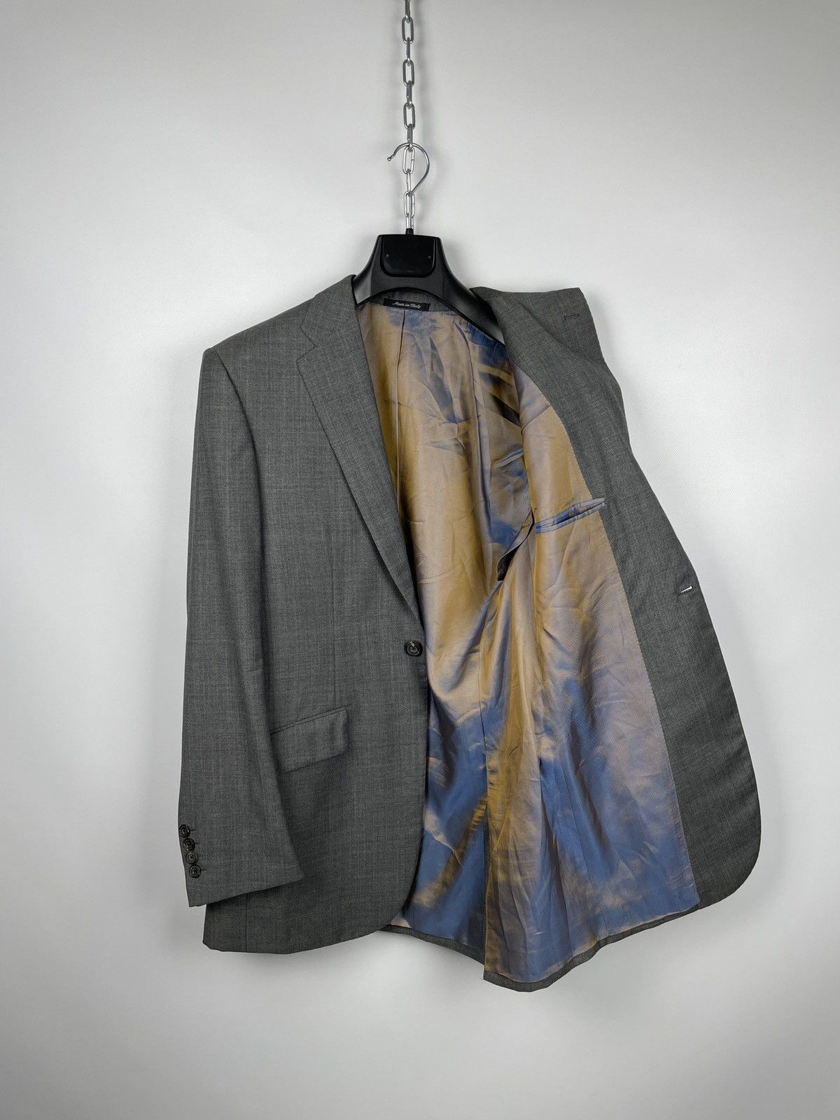 Richard James × Savile Row Richard James One Button Wool Suit Size 40R - 11 Thumbnail
