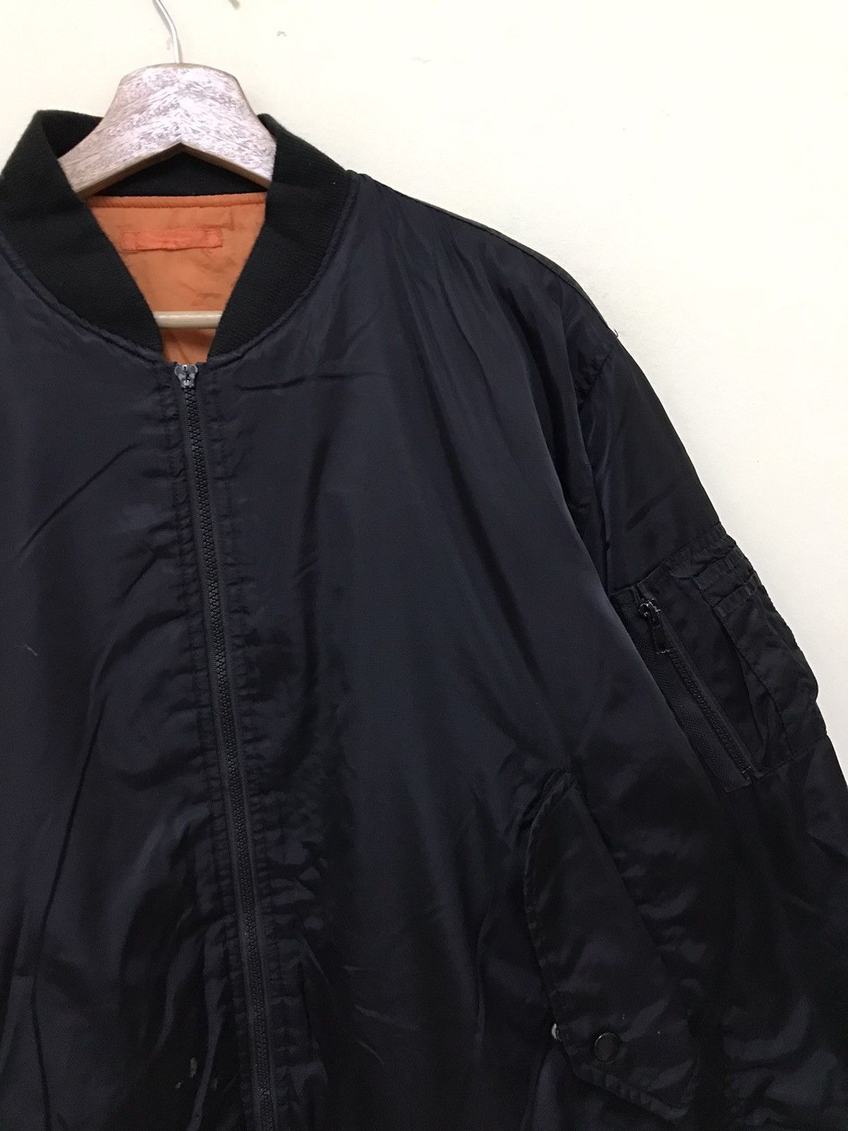 Vintage Vintage Military US Air Force Ma1 Flight Jacket Size US L / EU 52-54 / 3 - 4 Thumbnail