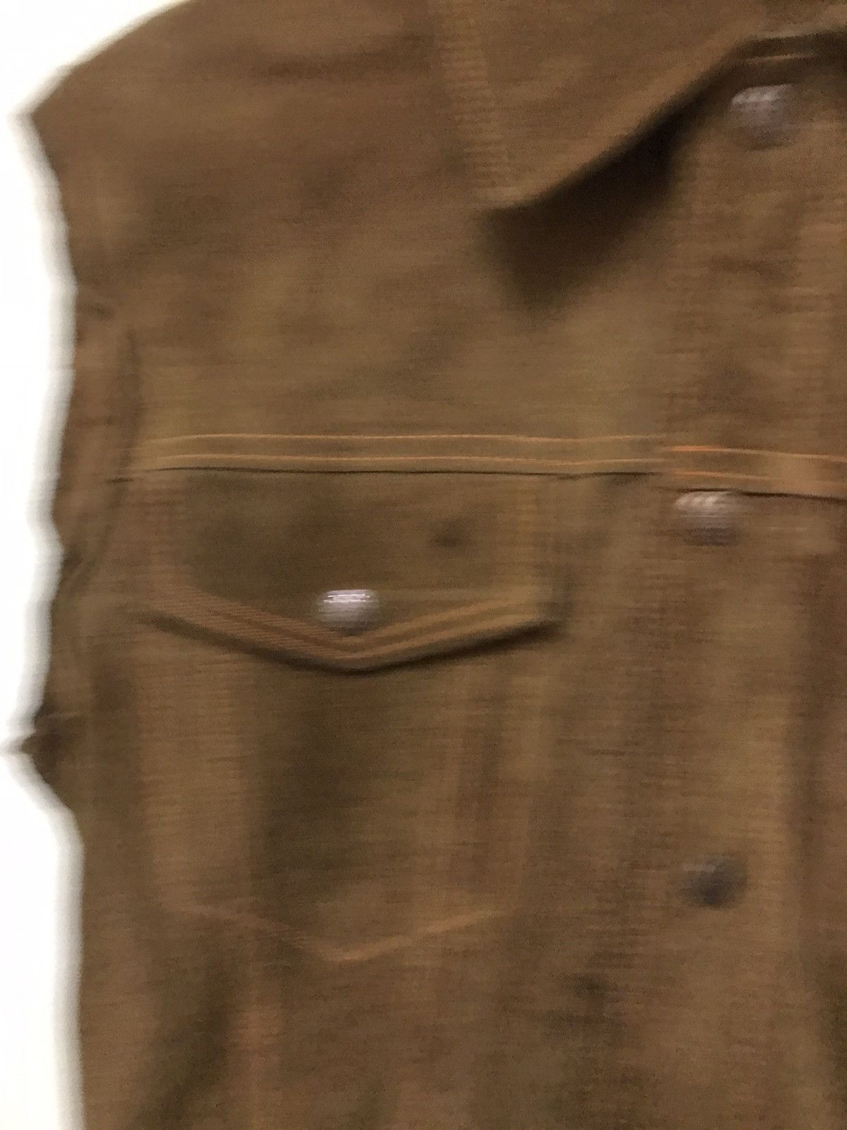 Leather × Vintage Vintage Japanese Luxury Sleeveless Leather Jacket Size US S / EU 44-46 / 1 - 4 Thumbnail