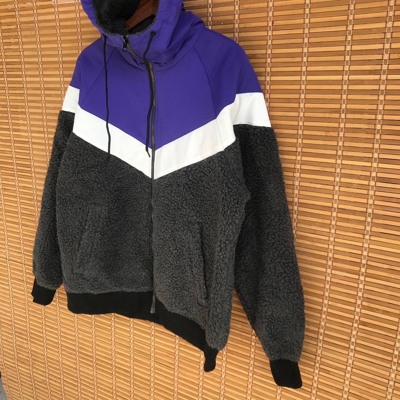 The Unbranded Brand Hoodie Fleece x-pile sherpa s.satisfaction multitone Size US XL / EU 56 / 4 - 4 Thumbnail