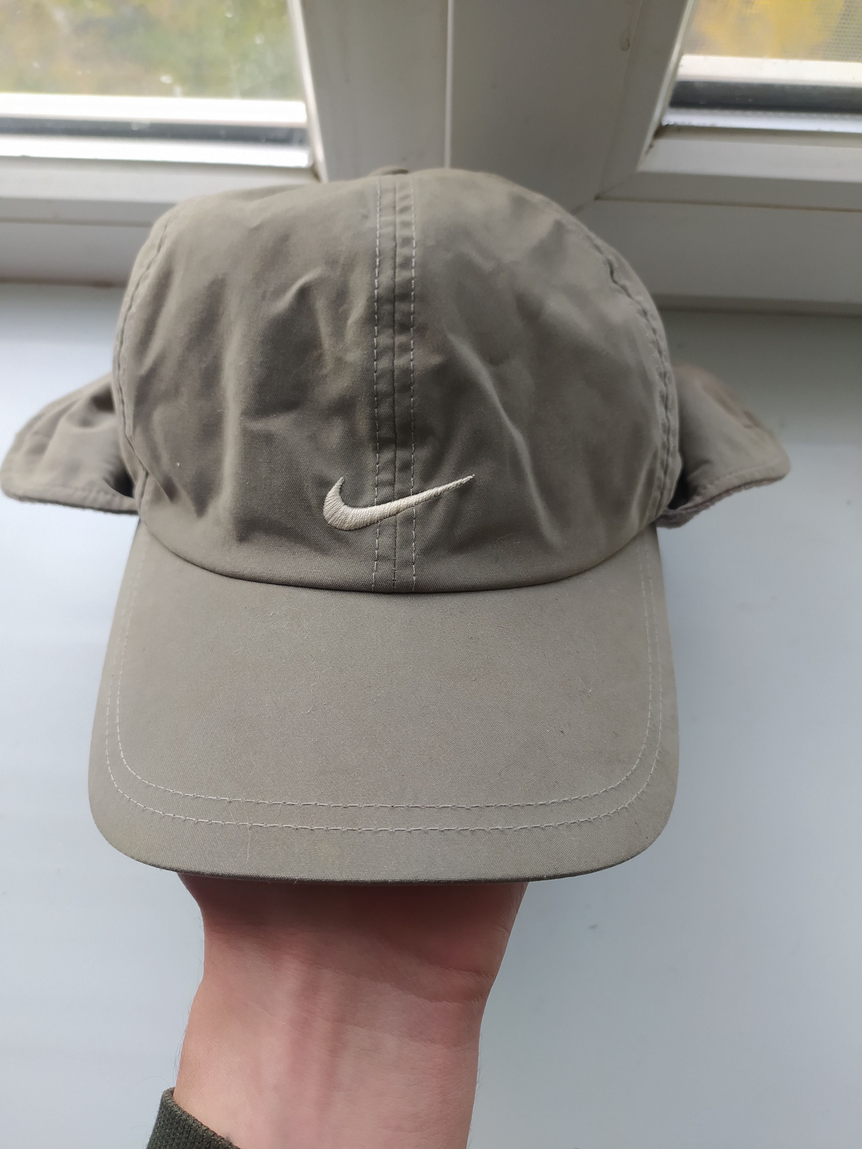 Japanese Brand × Nike × Vintage Rare Y2K Nike vintage ushanka cap Size ONE SIZE - 3 Thumbnail