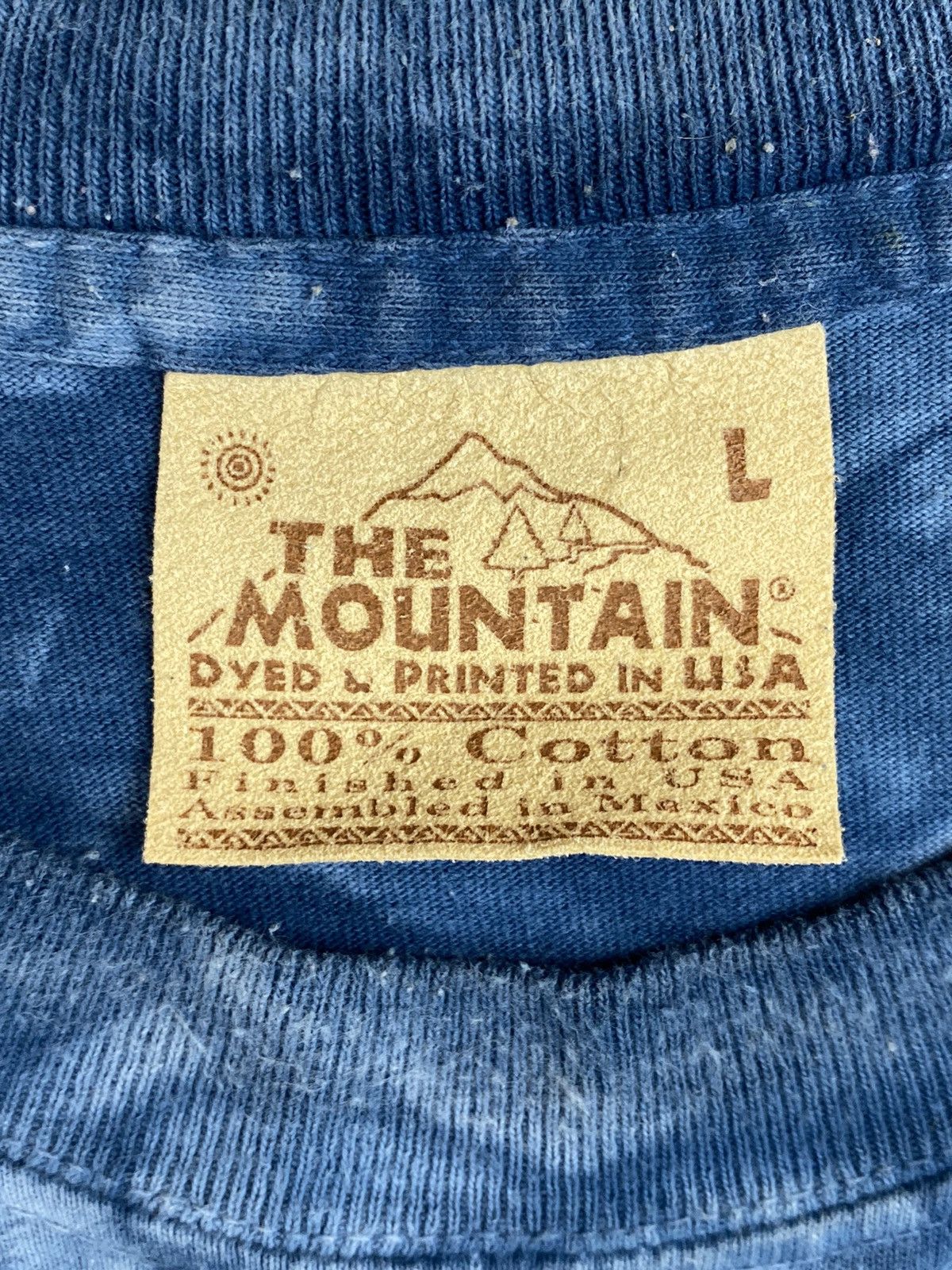 The Mountain Vintage 90s The Mountain Made In USA Long Sleeve T Shirt Size US L / EU 52-54 / 3 - 15 Thumbnail