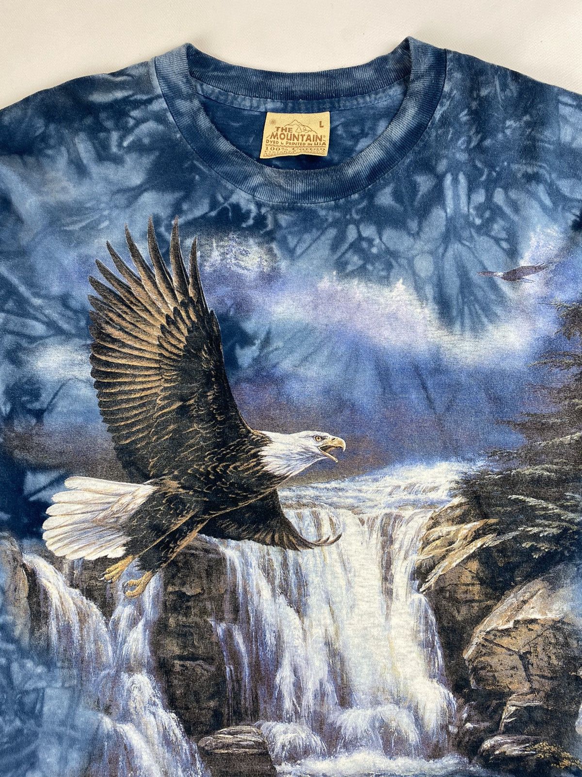 The Mountain Vintage 90s The Mountain Made In USA Long Sleeve T Shirt Size US L / EU 52-54 / 3 - 3 Thumbnail