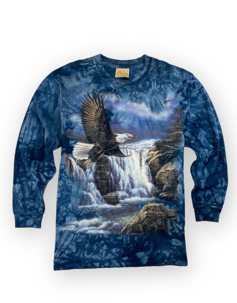 The Mountain Vintage 90s The Mountain Made In USA Long Sleeve T Shirt Size US L / EU 52-54 / 3 - 2 Thumbnail