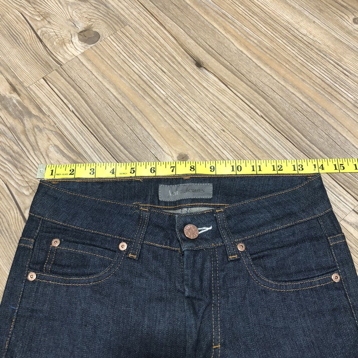 Acne Studios Acne Jeans Max Raw Indigo Slim Fit Denim Jeans Size US 28 / EU 44 - 9 Thumbnail