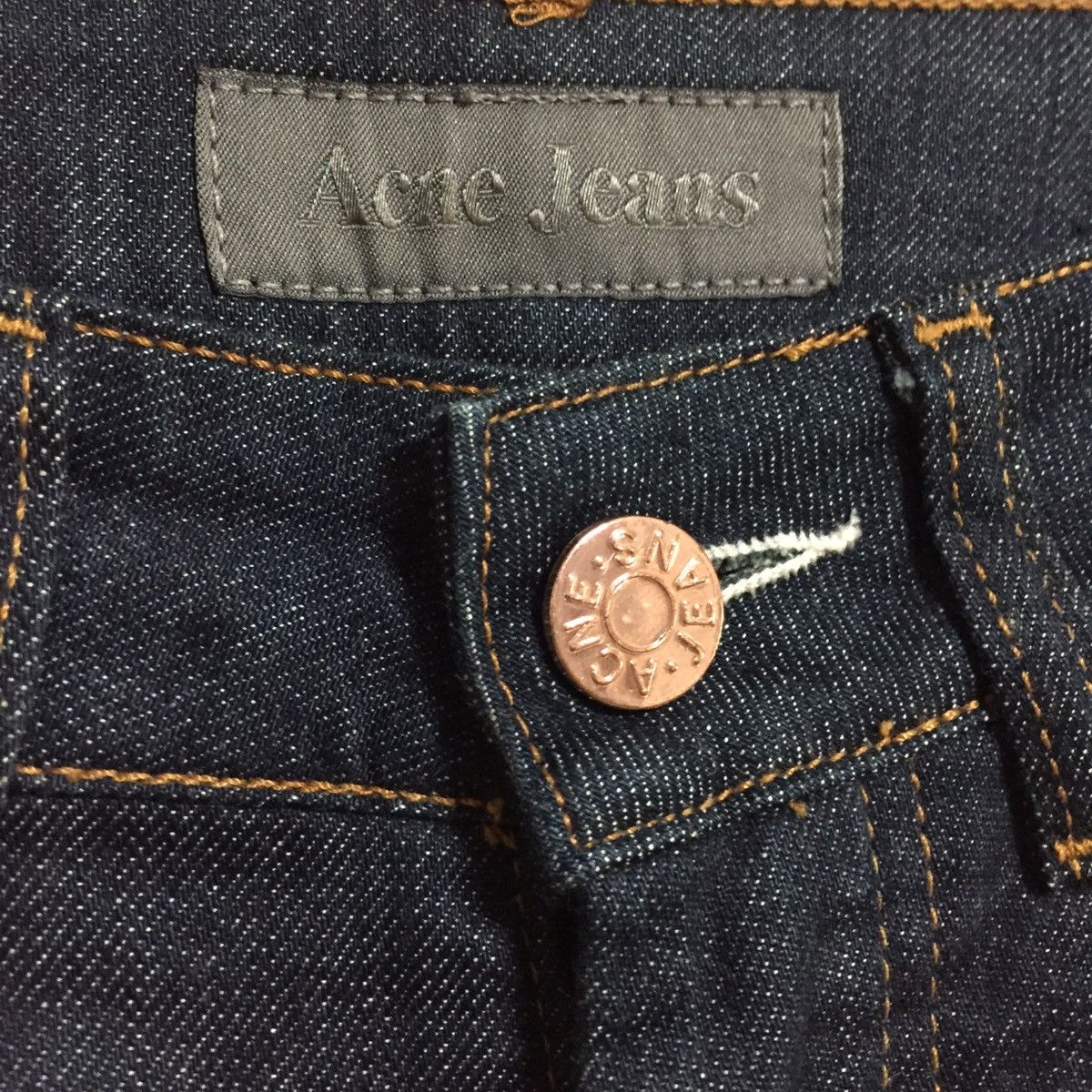 Acne Studios Acne Jeans Max Raw Indigo Slim Fit Denim Jeans Size US 28 / EU 44 - 3 Thumbnail