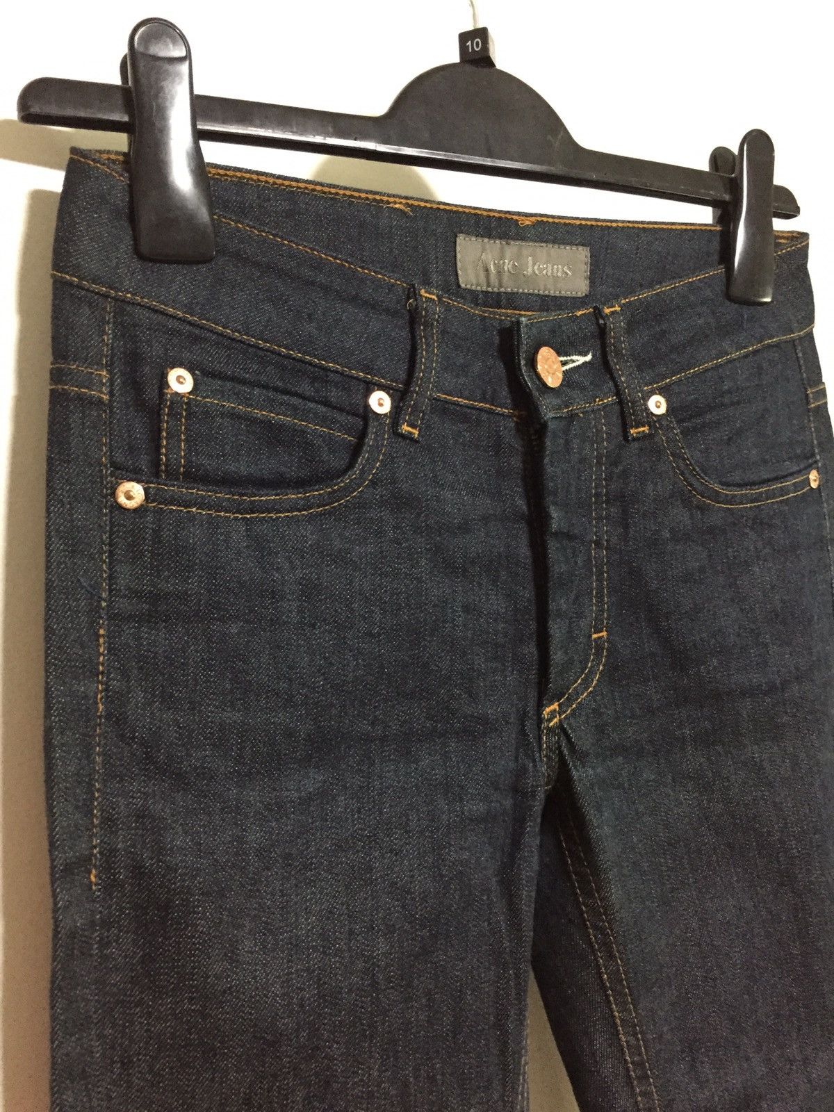 Acne Studios Acne Jeans Max Raw Indigo Slim Fit Denim Jeans Size US 28 / EU 44 - 2 Thumbnail
