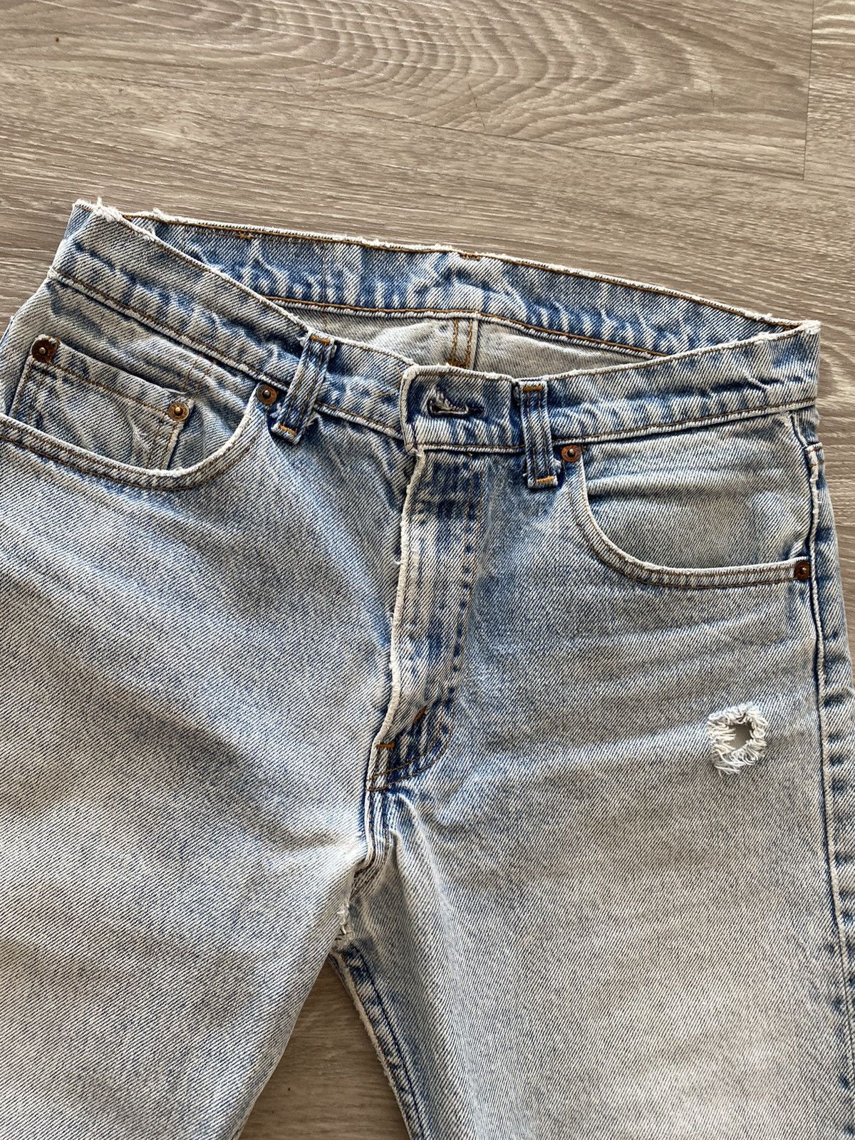 Levi's Vintage Levi 501 Distresses Denim Jeans 29x29 Size US 29 - 5 Thumbnail