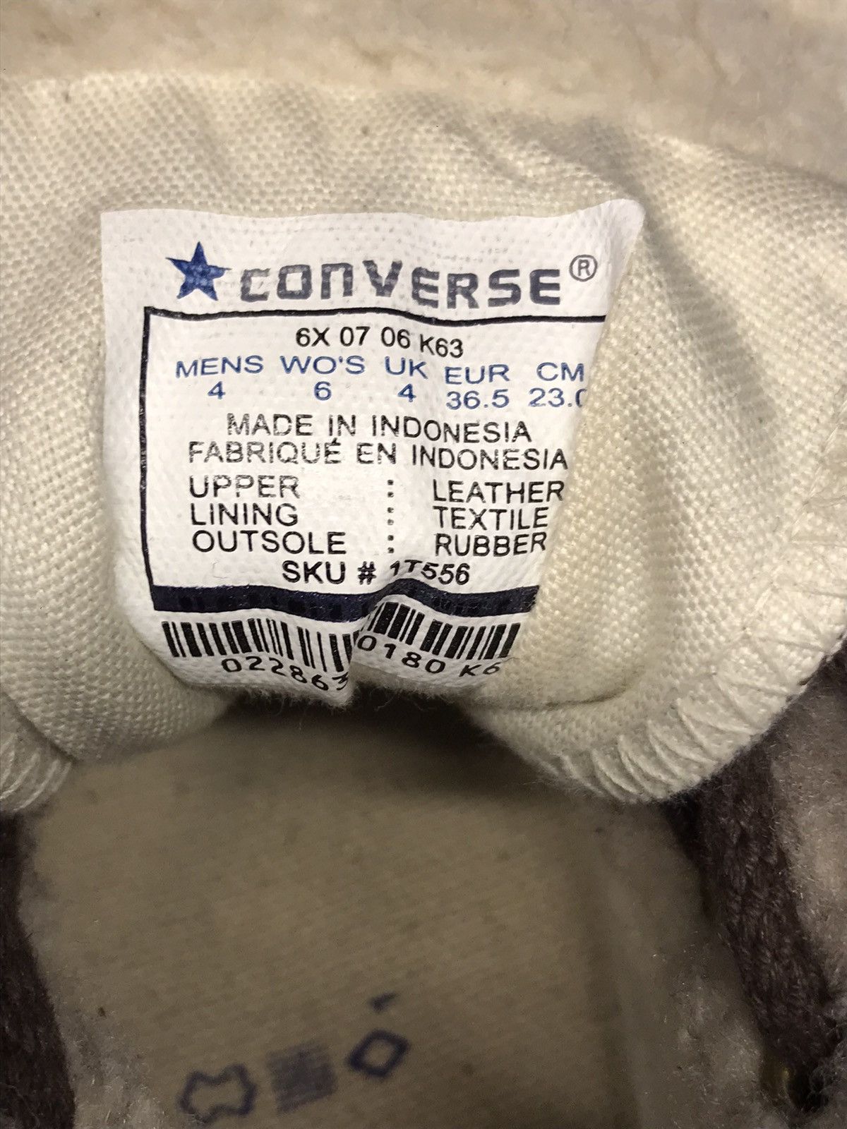 Other Y2K VINTAGE SHOES CONVERSE All Star Hi Chucks Size US 6 / IT 36 - 11 Thumbnail