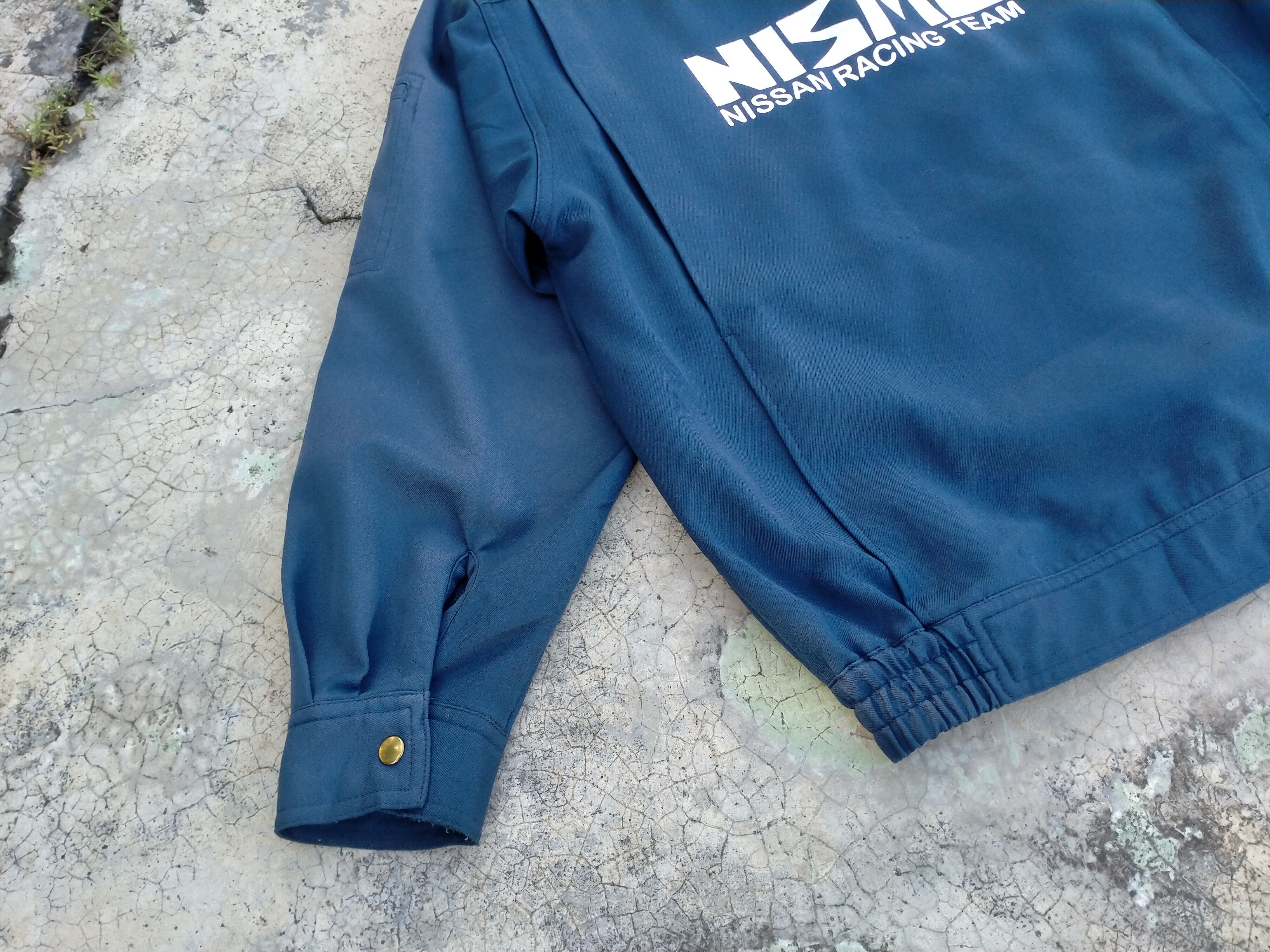 Japanese Brand × Vintage VINTAGE DISTRESSED NISMO NISSAN RACING TEAM CUSTOM JACKET Size US L / EU 52-54 / 3 - 4 Thumbnail