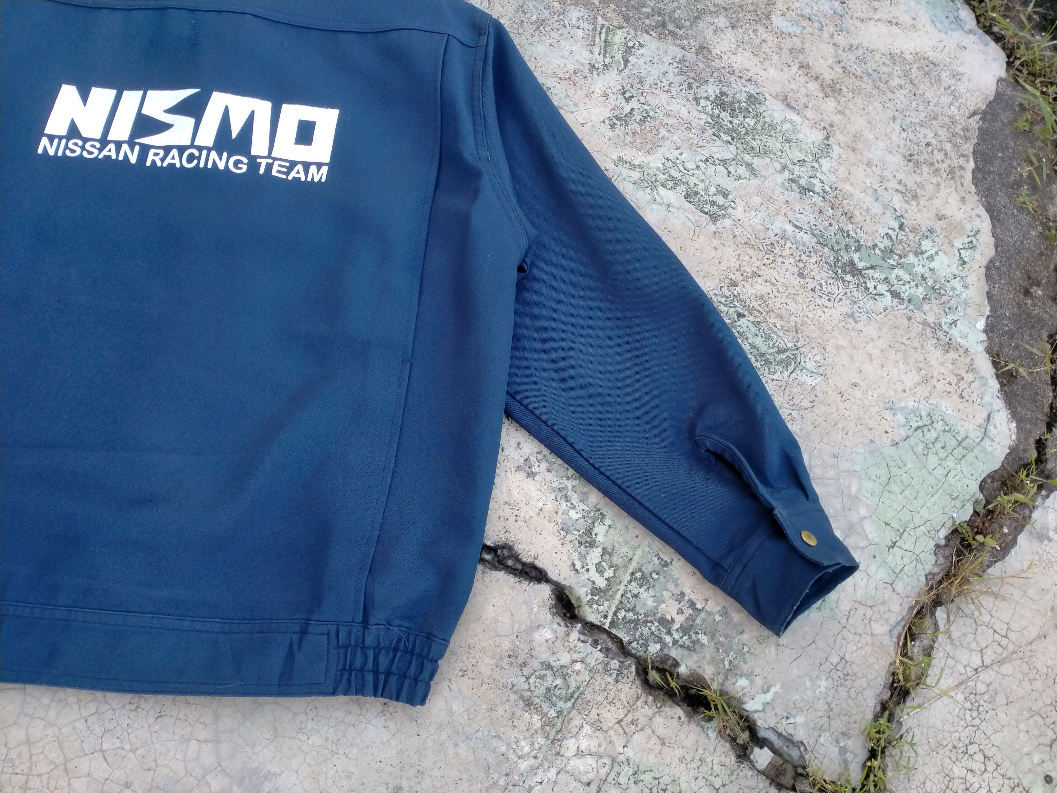 Japanese Brand × Vintage VINTAGE DISTRESSED NISMO NISSAN RACING TEAM CUSTOM JACKET Size US L / EU 52-54 / 3 - 5 Thumbnail