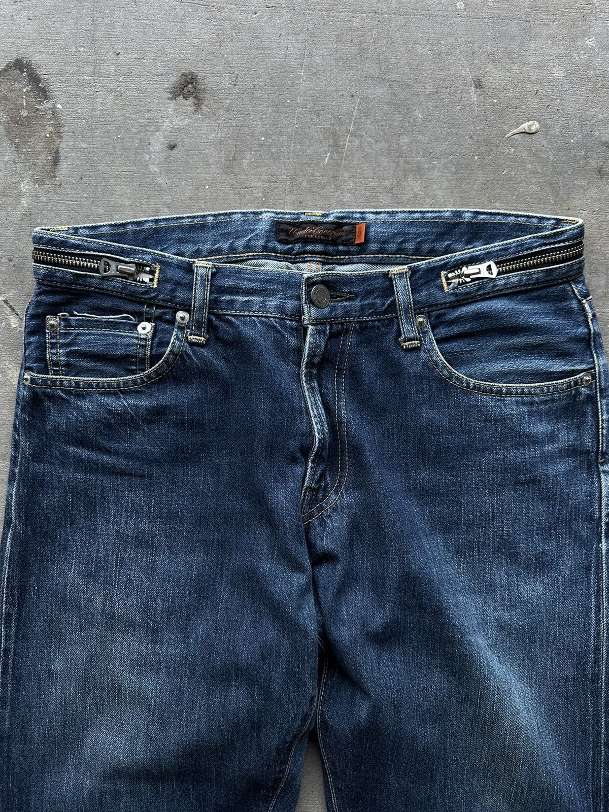 Undercover Undercover SS2007 Lightning Bolt Denim Size US 31 - 4 Thumbnail