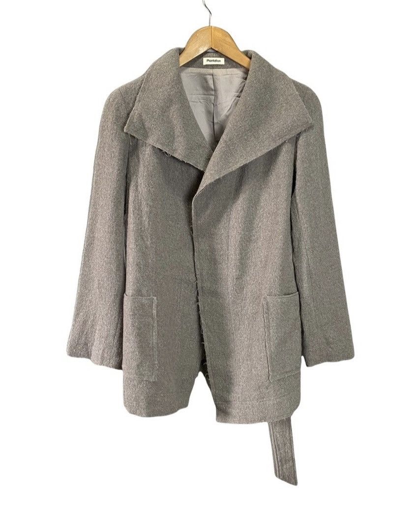 Issey Miyake × Japanese Brand × Vintage plantation by issey miyake shawl collar wool cardigan Size US M / EU 48-50 / 2 - 1 Thumbnail