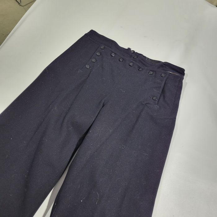 Vintage 40's 50's Black Us Navy Pants | Grailed