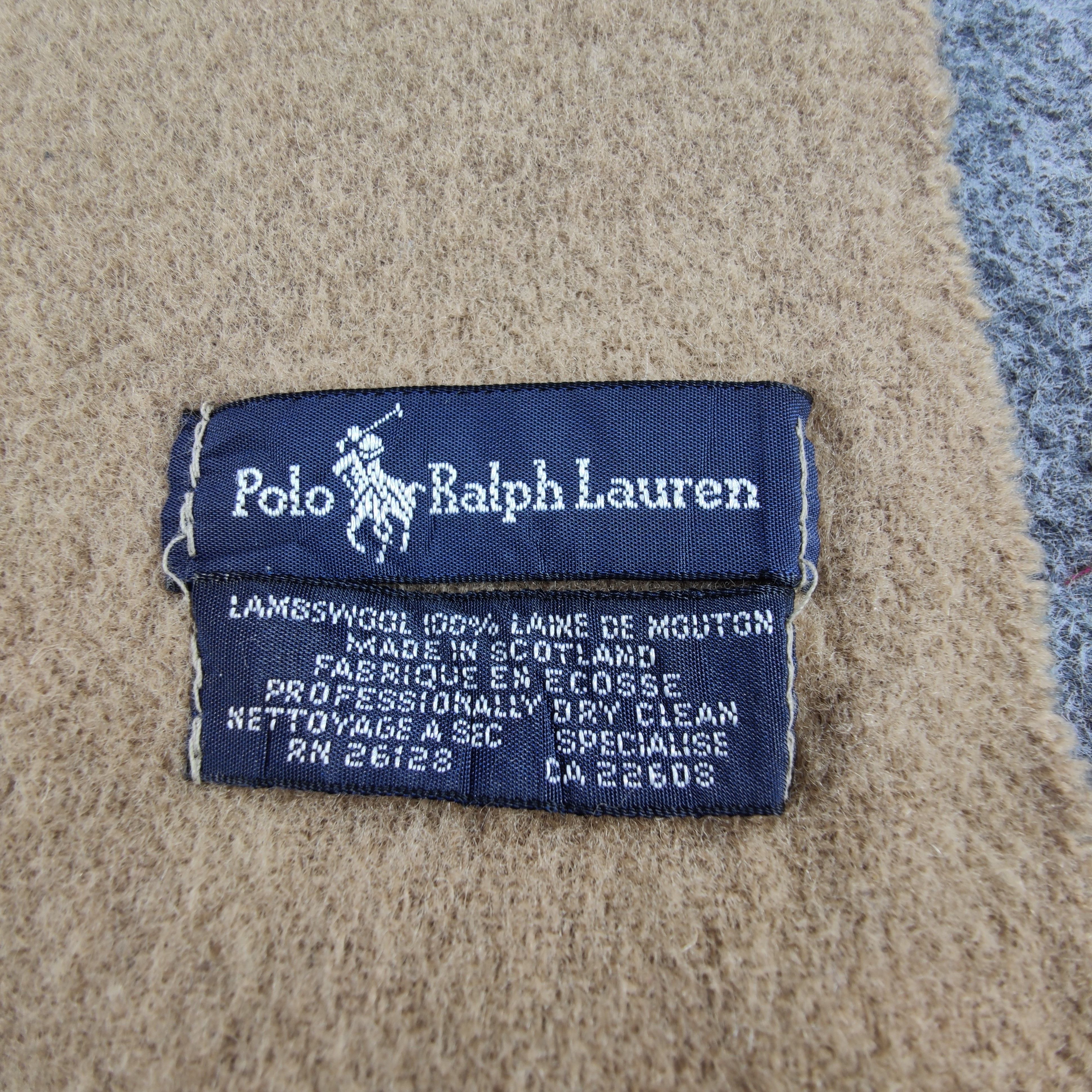 Polo Ralph Lauren Polo Ralph Lauren Scarf/Muffler/Wool S253 Size ONE SIZE - 4 Thumbnail
