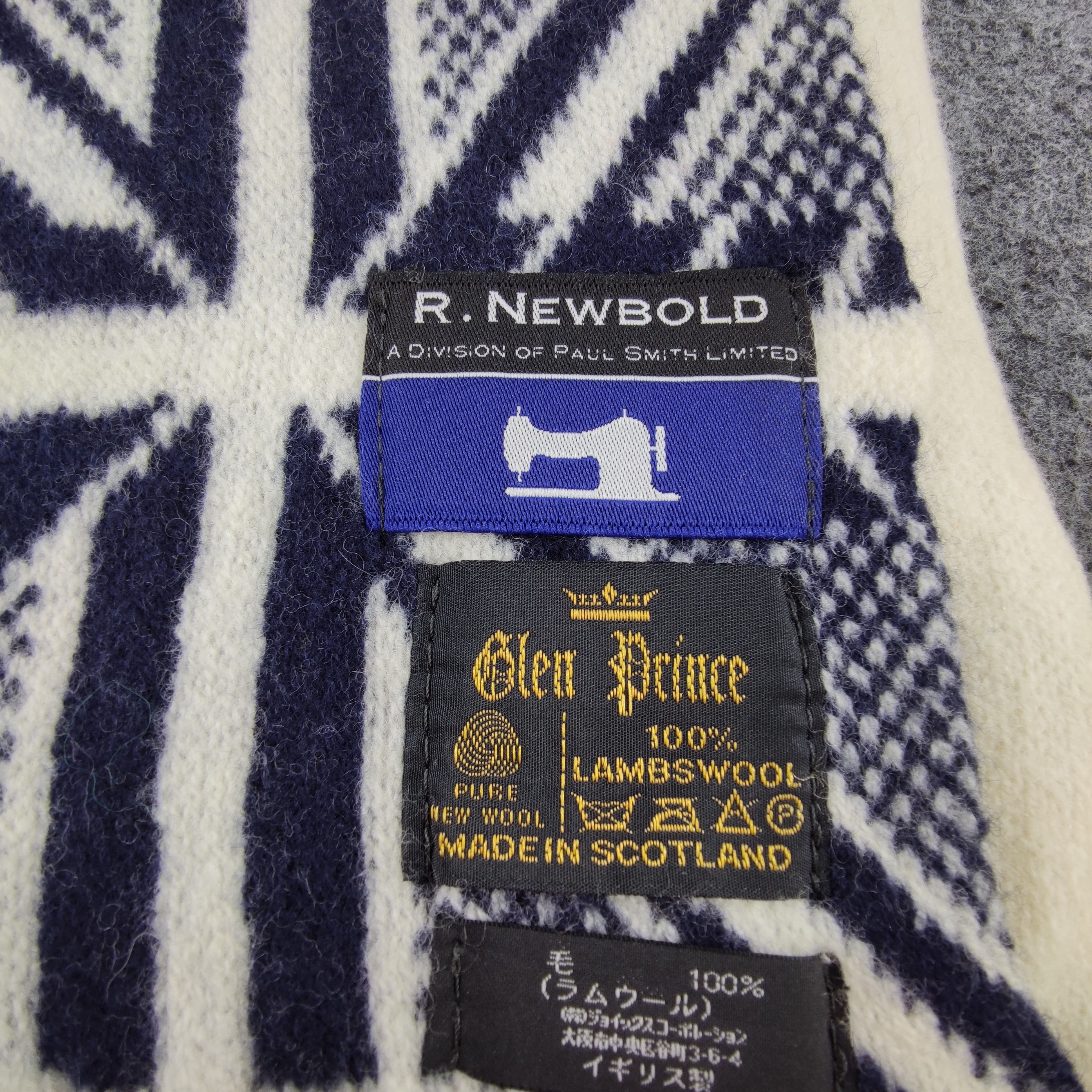 Vintage Glenn Prince Scarf/Muffler/Wool S270 Size ONE SIZE - 4 Thumbnail